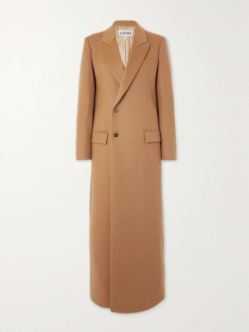 Loewe Double-breasted Wool And Cashmere-blend Coat