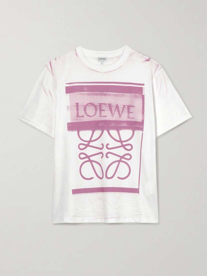 Loewe Printed Cotton-jersey T-shirt - x large