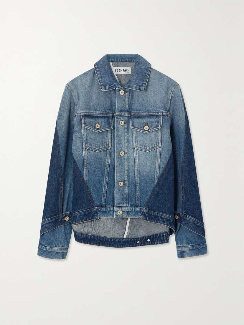 Loewe Paneled Denim Jacket