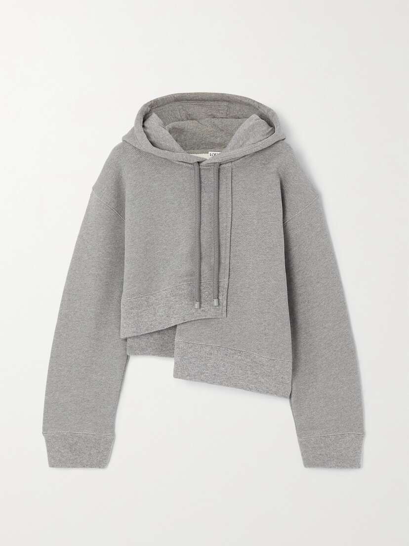 Loewe Asymmetric Cotton-jersey Hoodie
