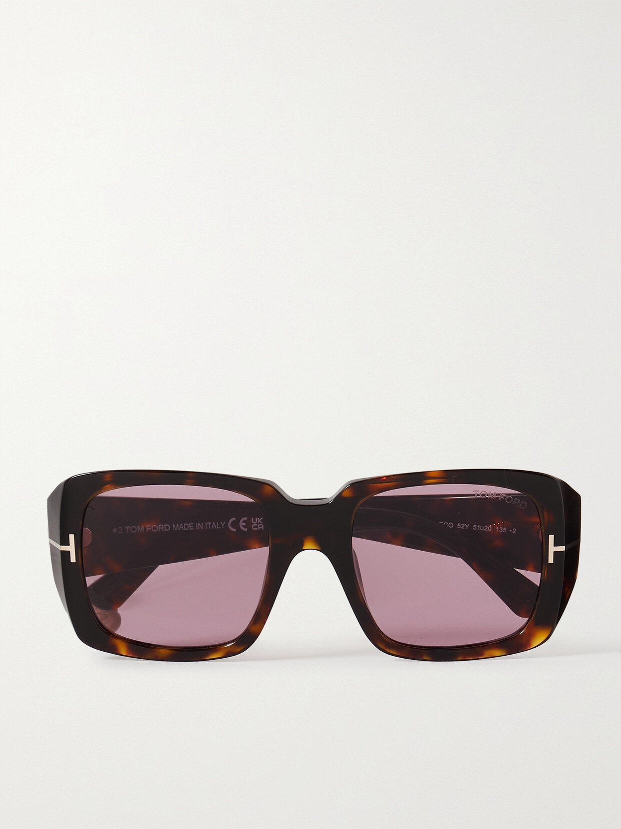 Tom Ford Ryder Square-frame Tortoiseshell Acetate Sunglasses