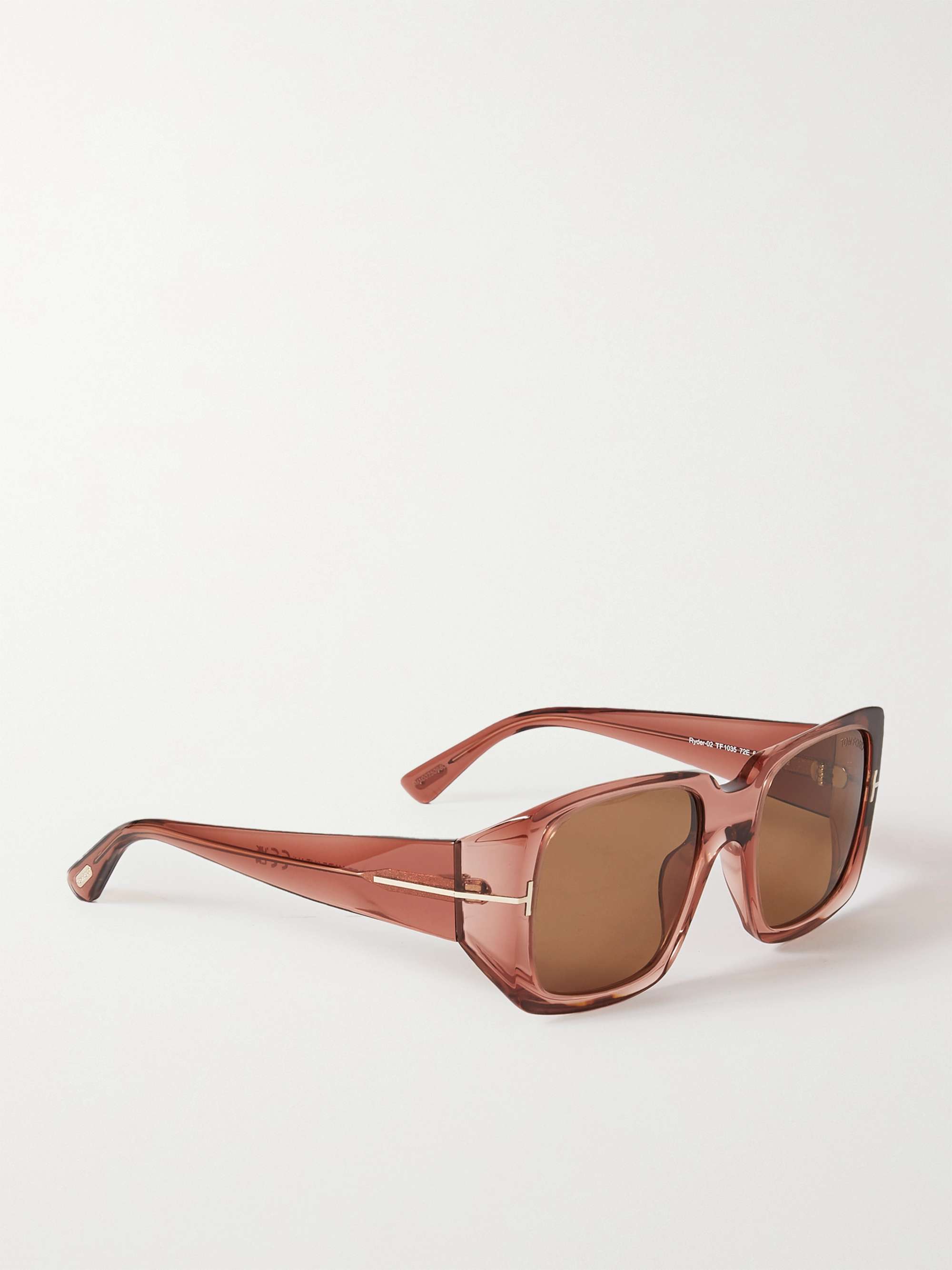TOM FORD EYEWEAR Ryder square-frame acetate sunglasses