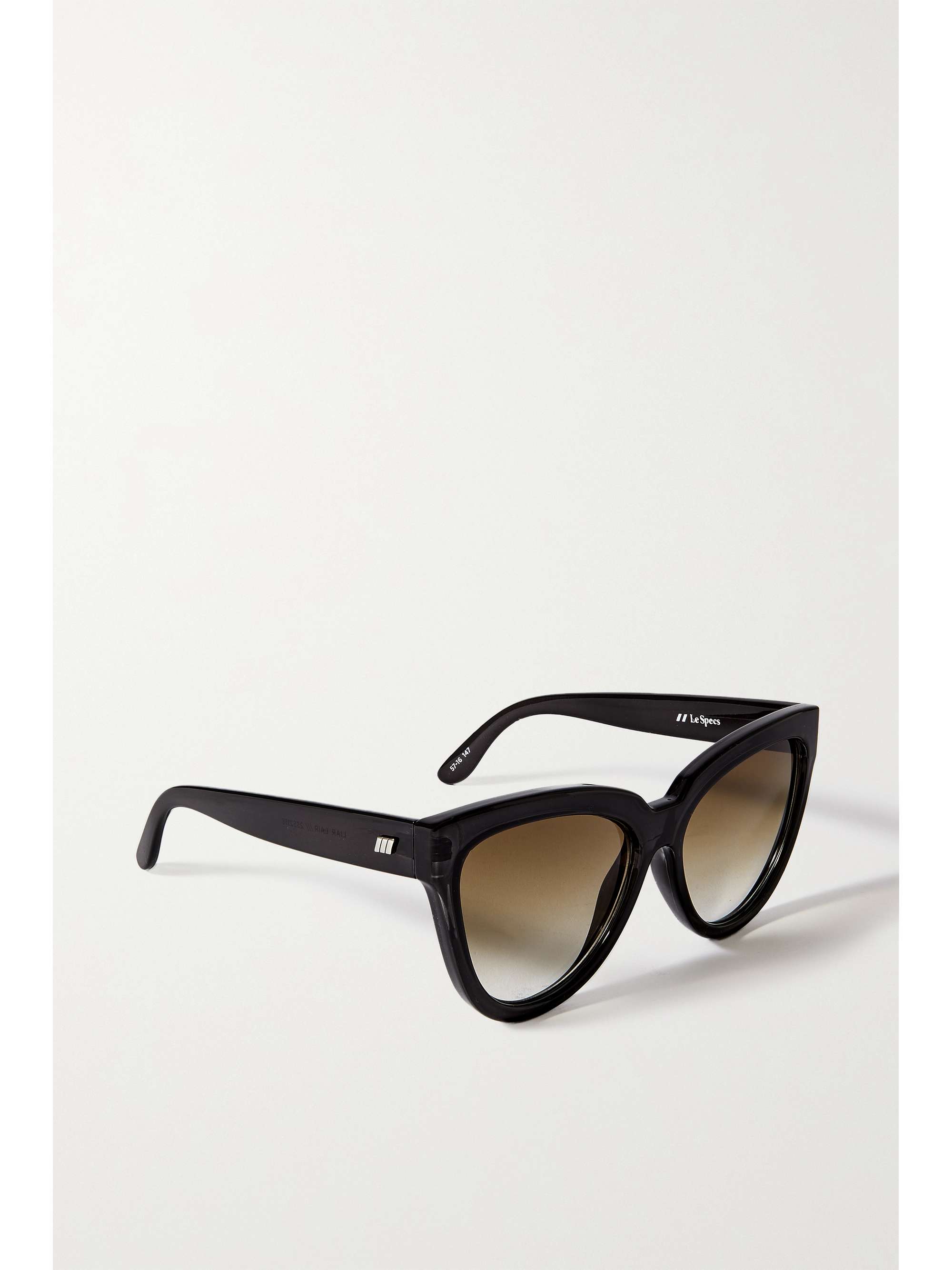 LE SPECS Liar Lair oversized square-frame acetate sunglasses