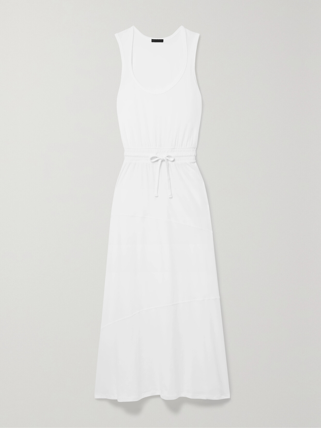 ATM Anthony Thomas Melillo - High Torsion Cotton-jersey Maxi Dress - White