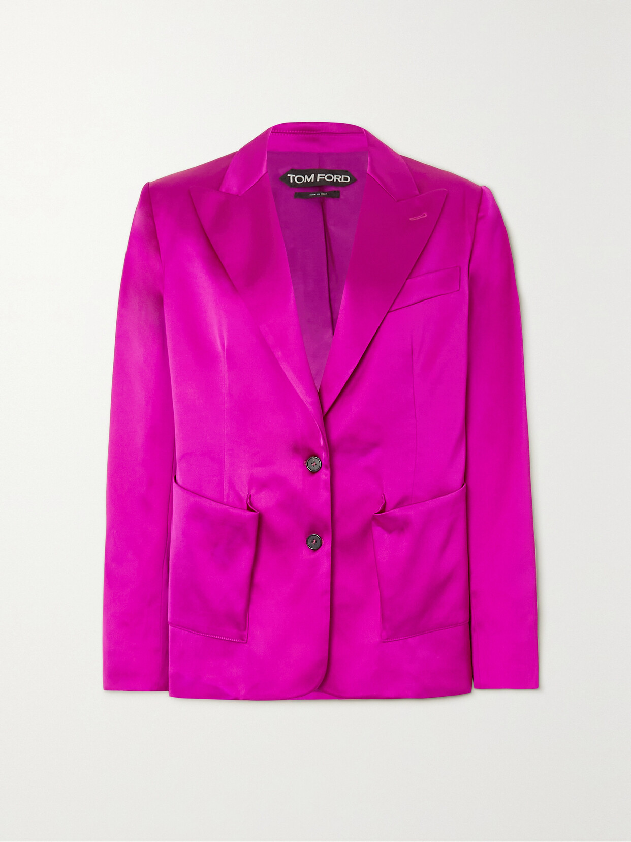 TOM FORD - Satin Blazer - Pink