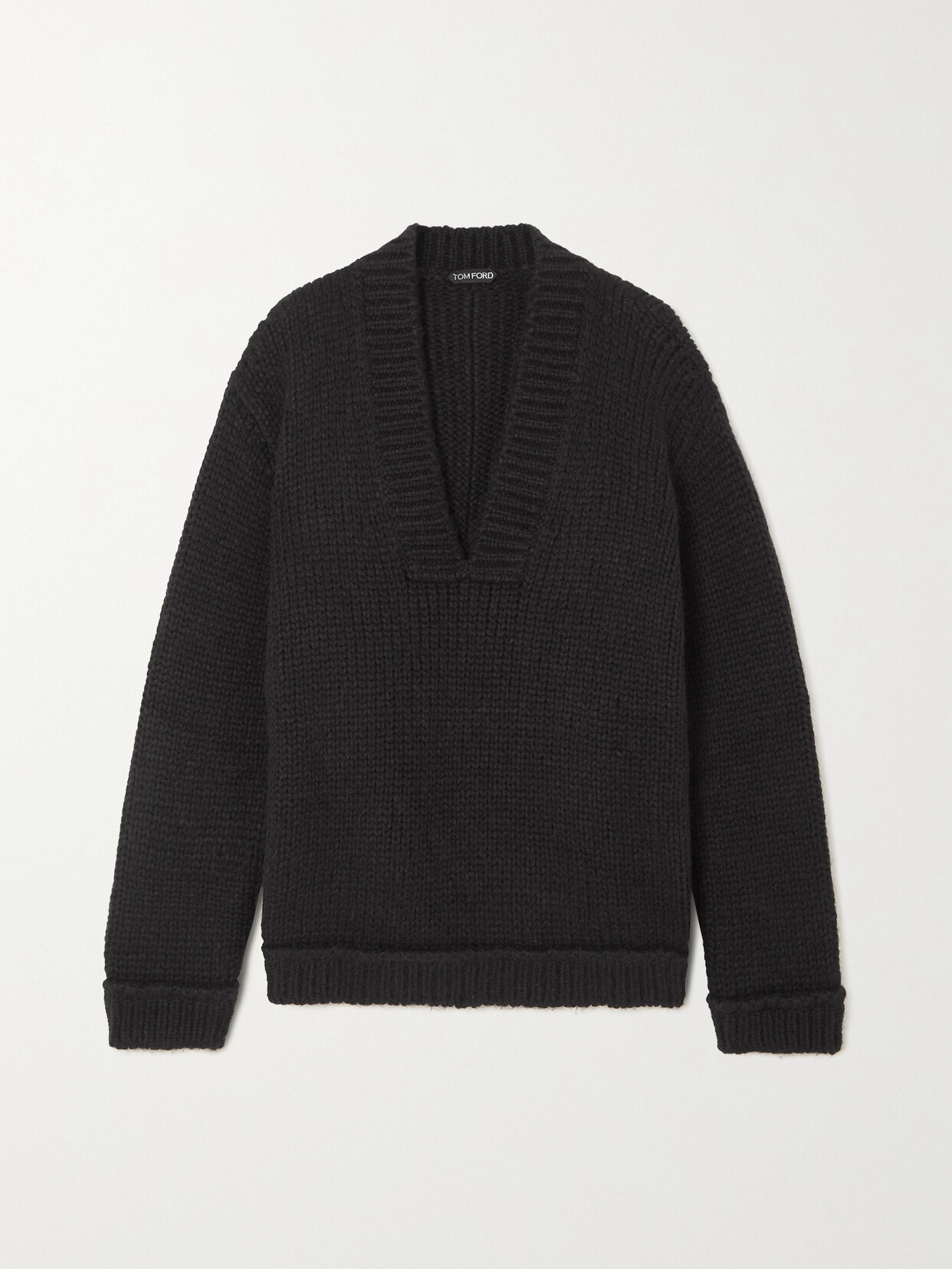 TOM FORD - Alpaca-blend Sweater - Black