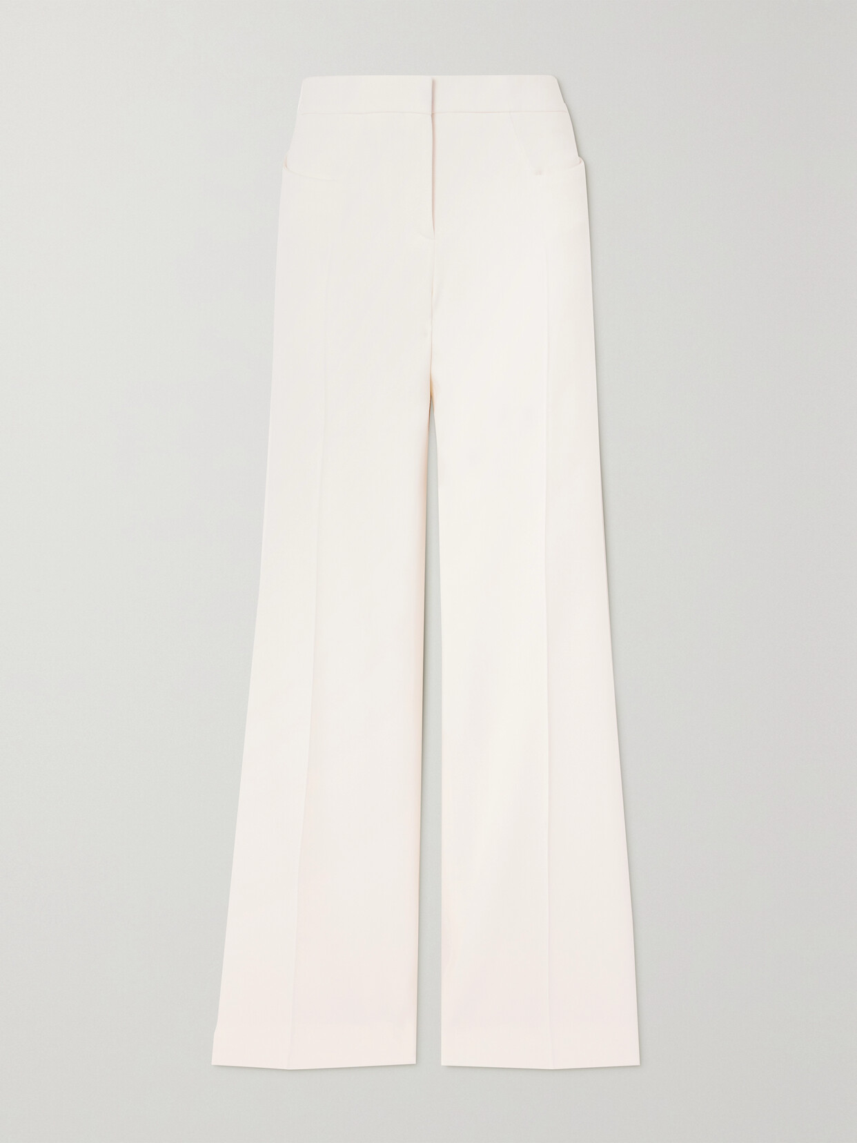 TOM FORD - Wool Wide-leg Pants - White