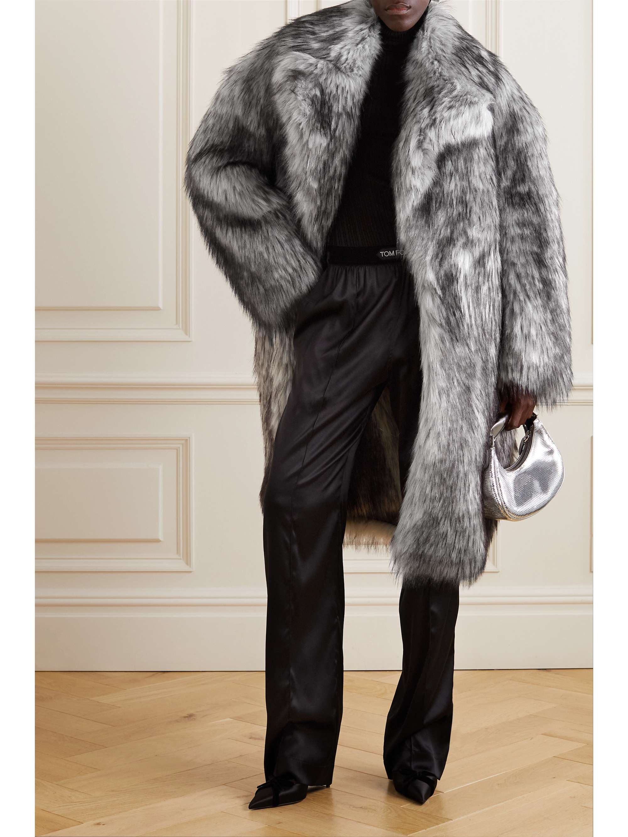 TOM FORD Faux fur coat | NET-A-PORTER