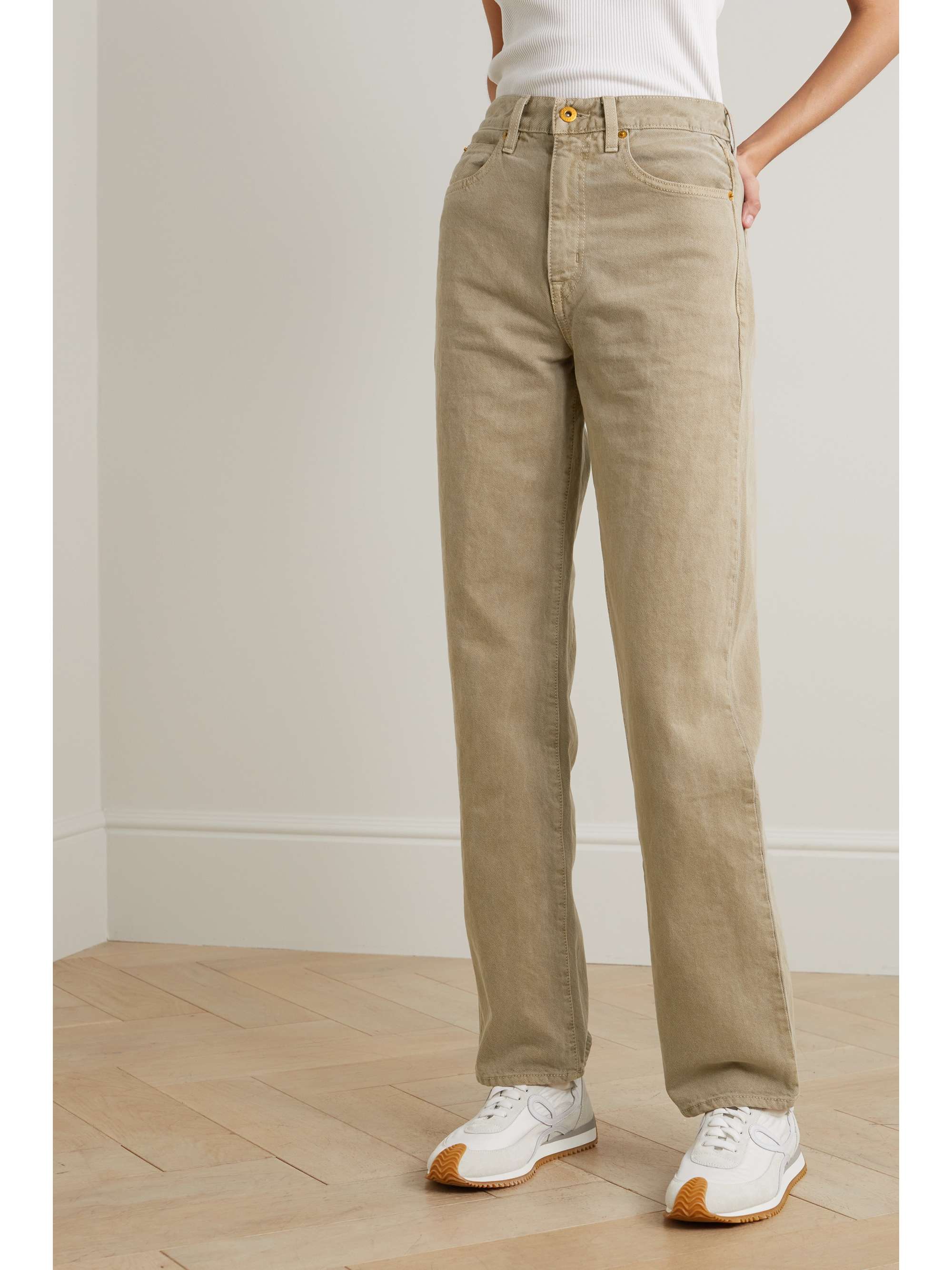 SLVRLAKE London highrise straightleg jeans NETAPORTER