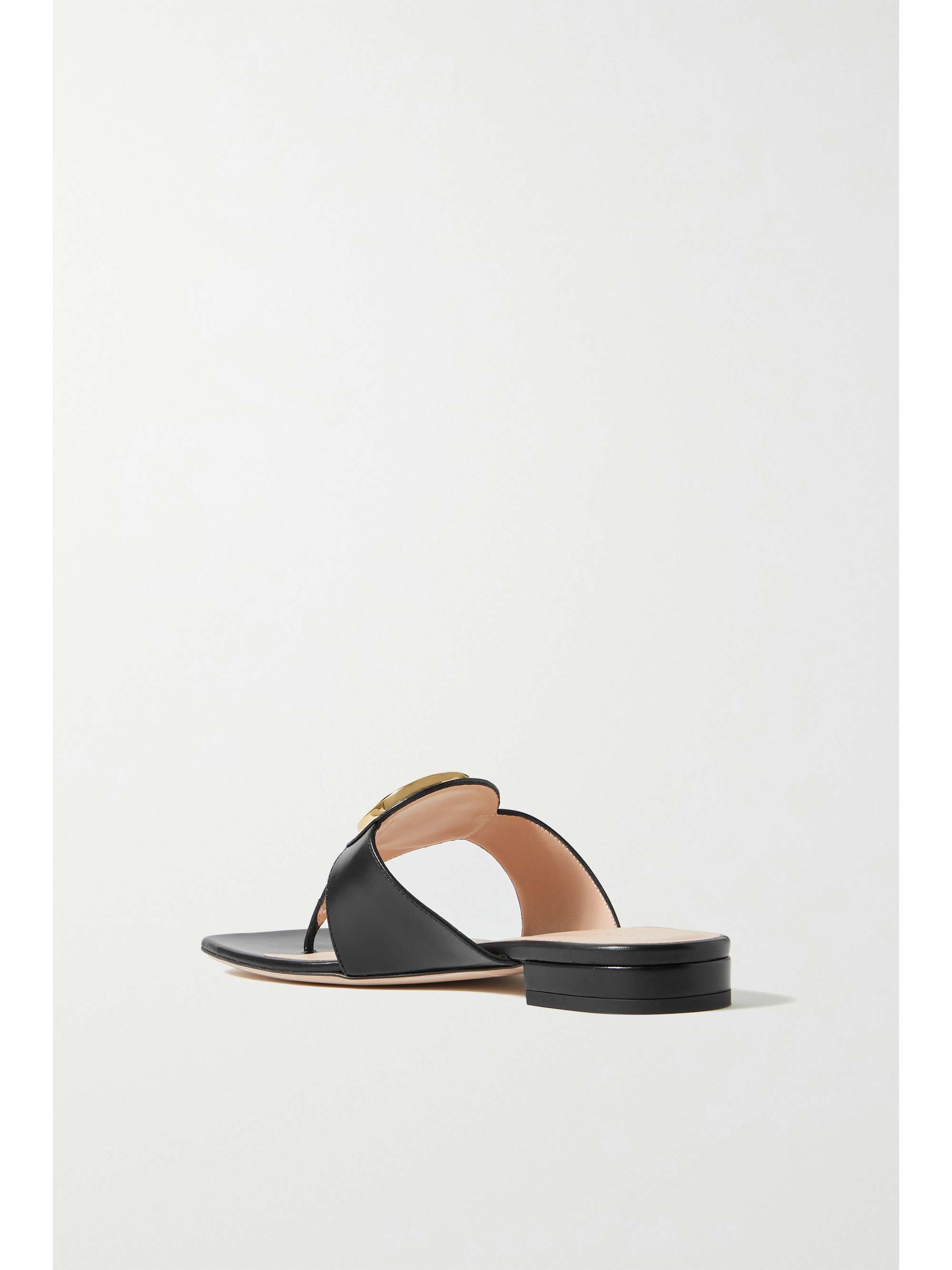GUCCI Blondie logo-embellished leather sandals