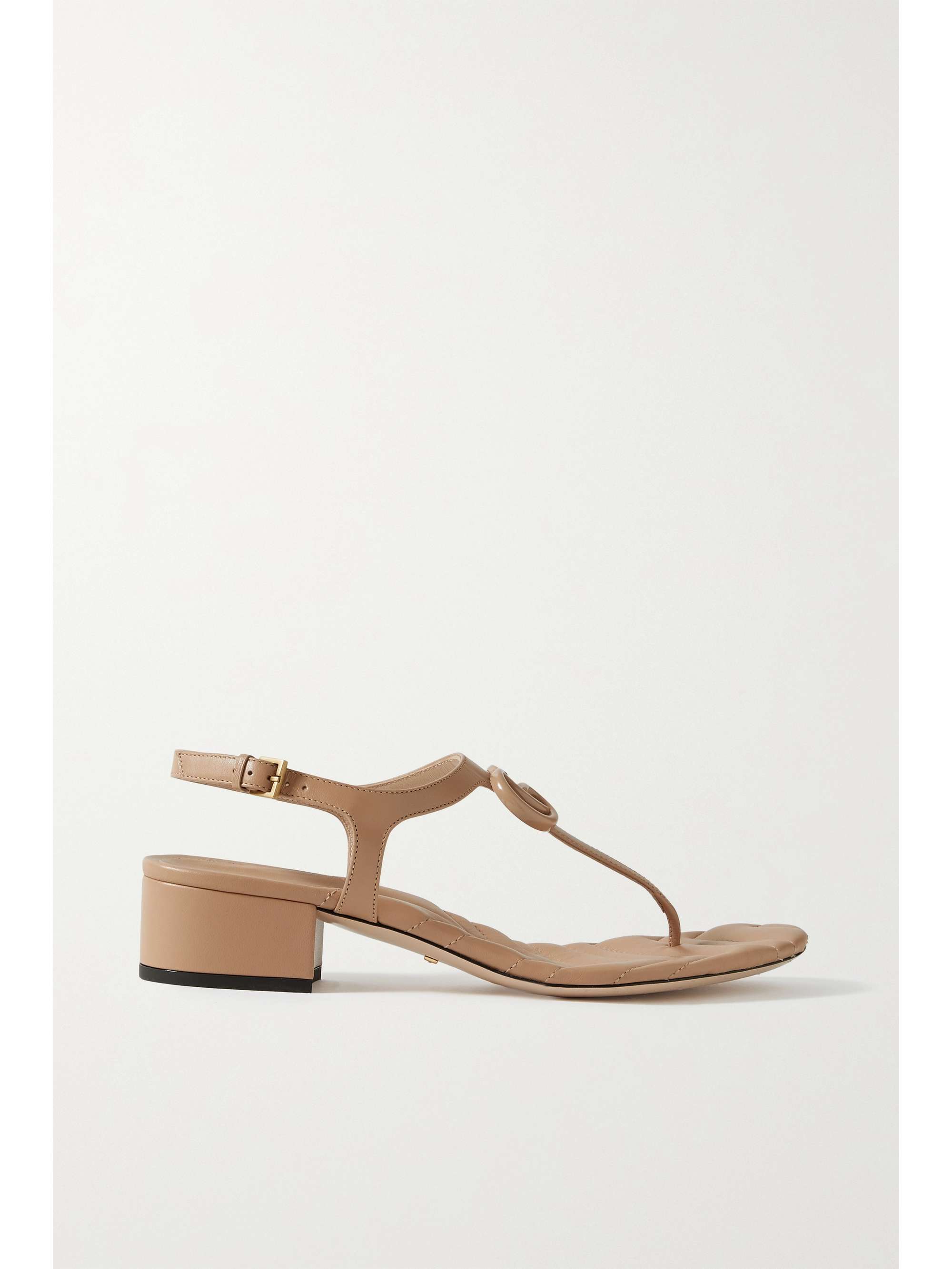 Gucci marmont hotsell sandals beige