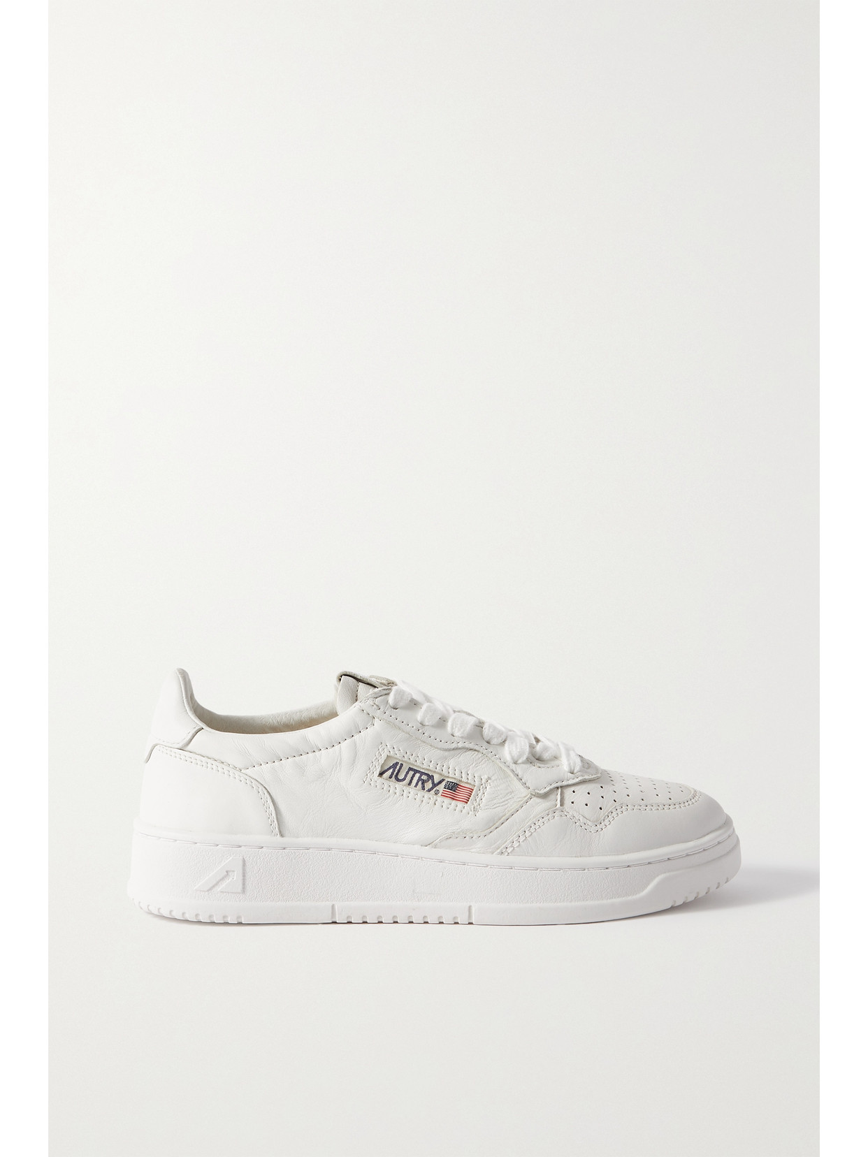 Autry - Medalist Low Leather Sneaker - White