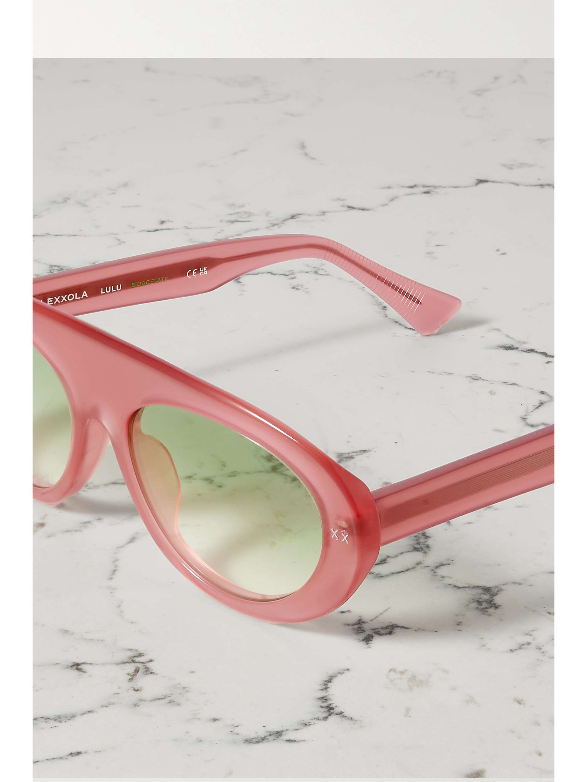 LEXXOLA Lulu D-frame acetate sunglasses