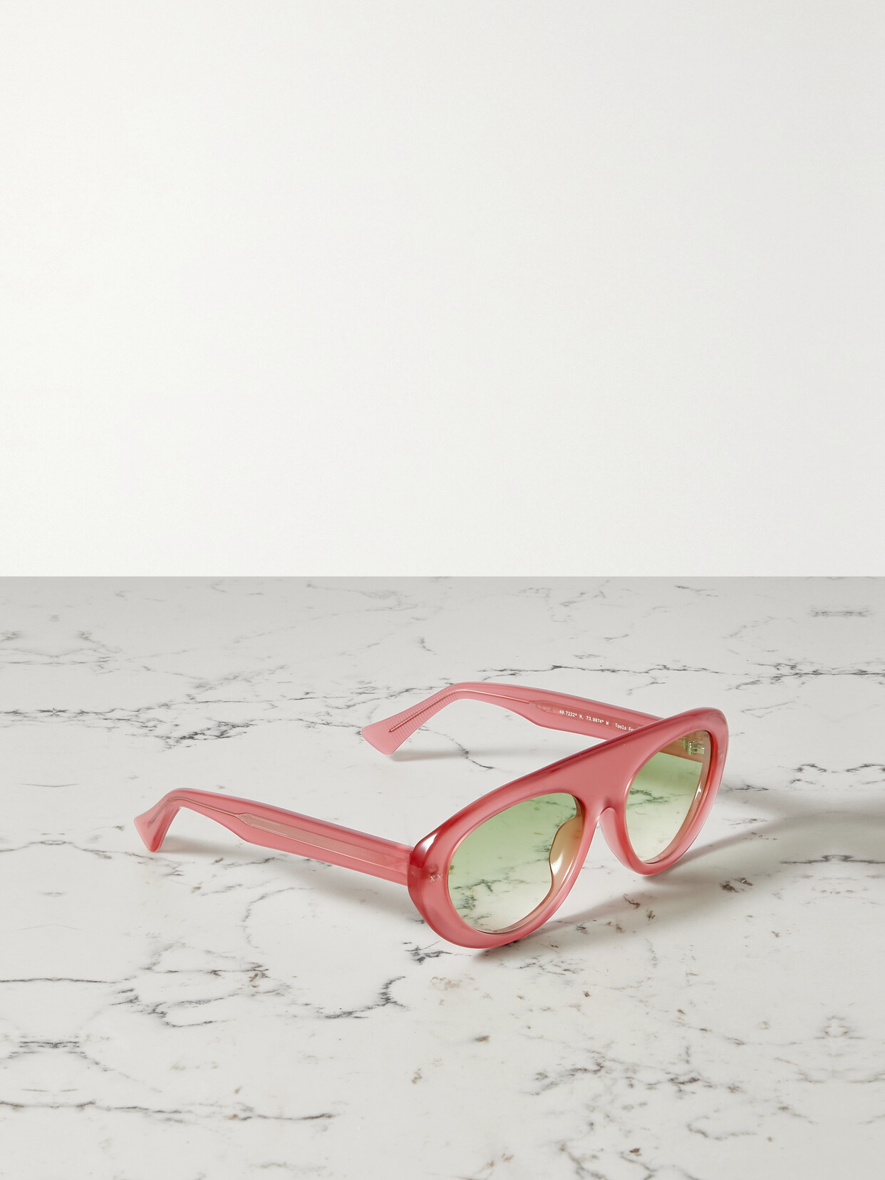 Lexxola - Lulu D-frame Acetate Sunglasses - Pink