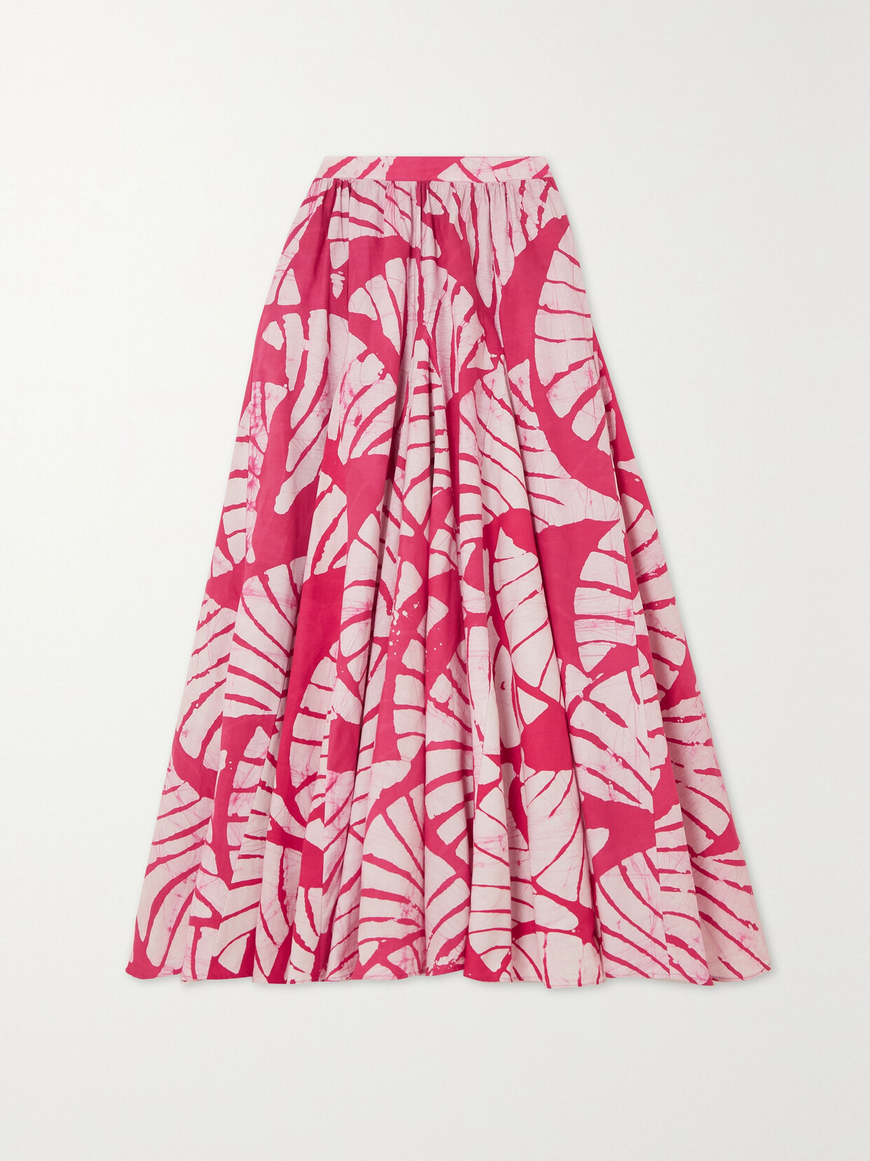 STUDIO 189 ALICIA PRINTED COTTON MAXI SKIRT