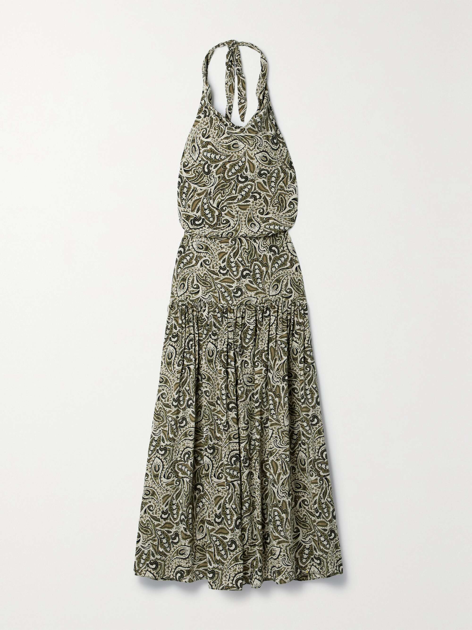Paisley silk dress sale