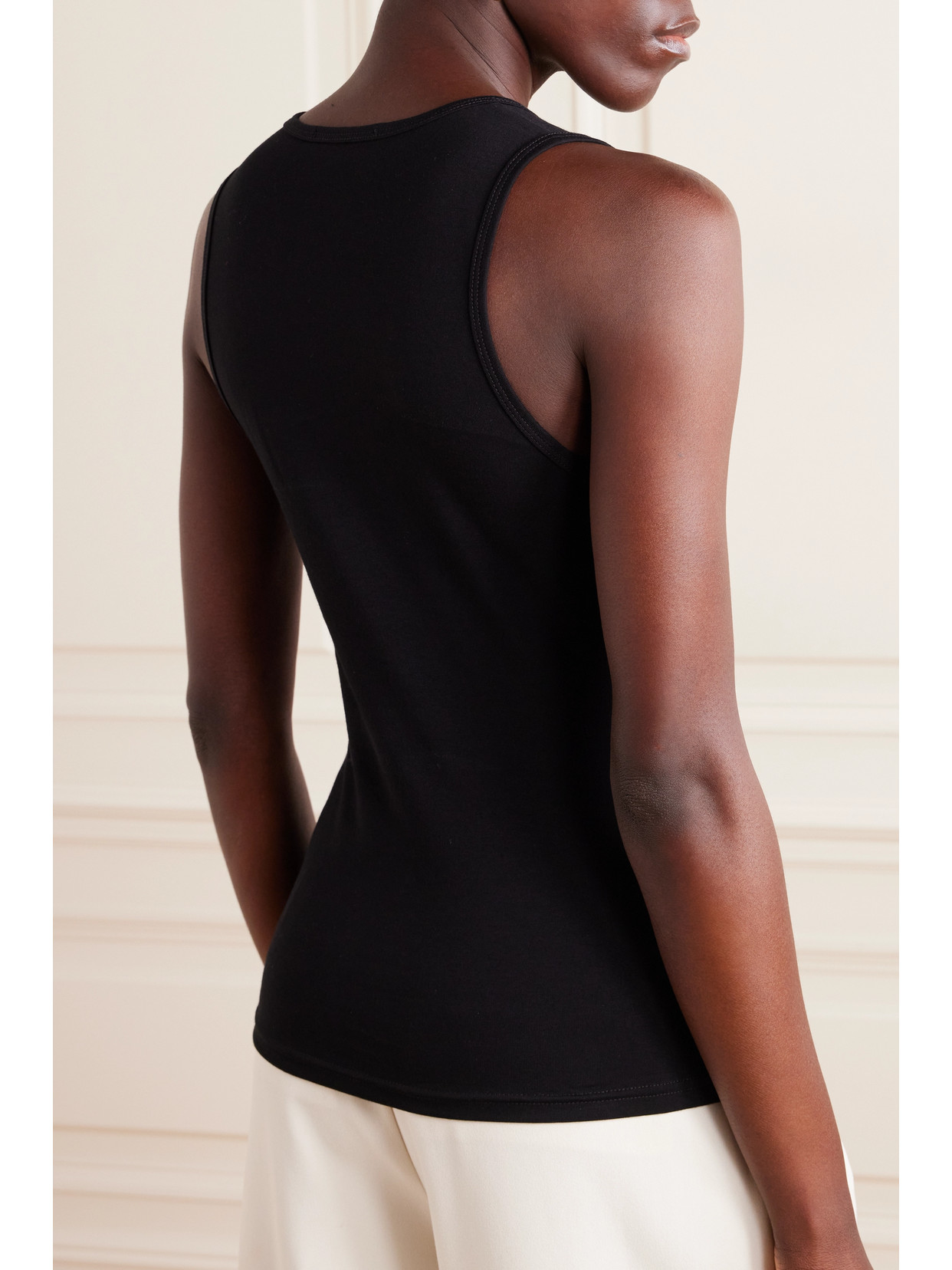 + Net Sustain Organic Cotton-Blend Jersey Tank