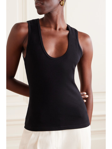 Matteau + NET SUSTAIN organic cotton-blend jersey tank