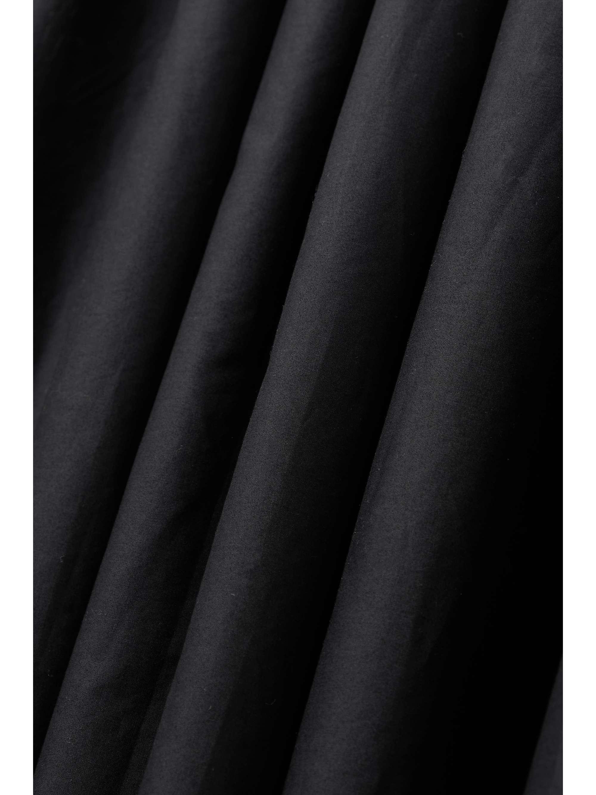 MATTEAU Cutout gathered organic cotton-poplin halterneck maxi dress