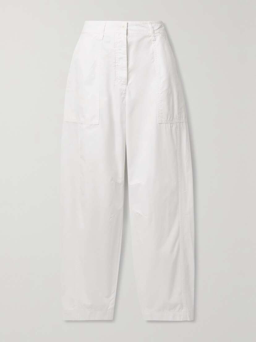 Matteau + Net Sustain Cotton-twill Straight-leg Cargo Pants