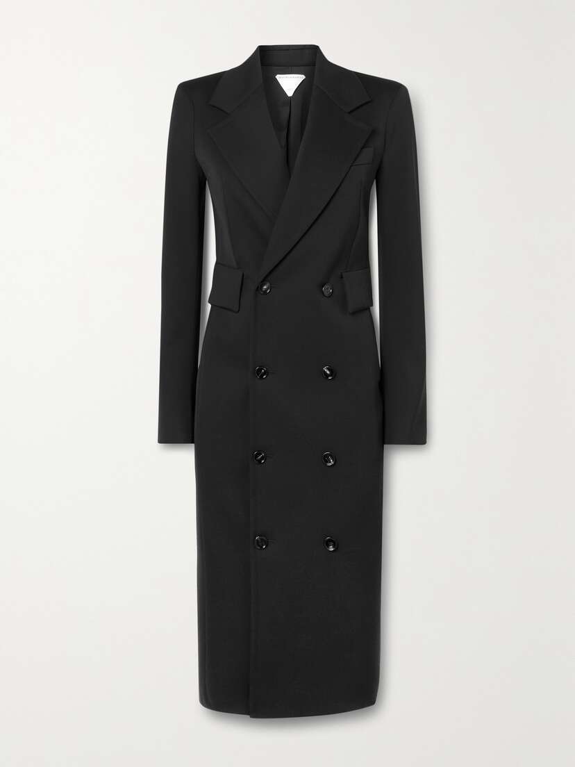 Bottega Veneta Double-breasted Wool-blend Coat