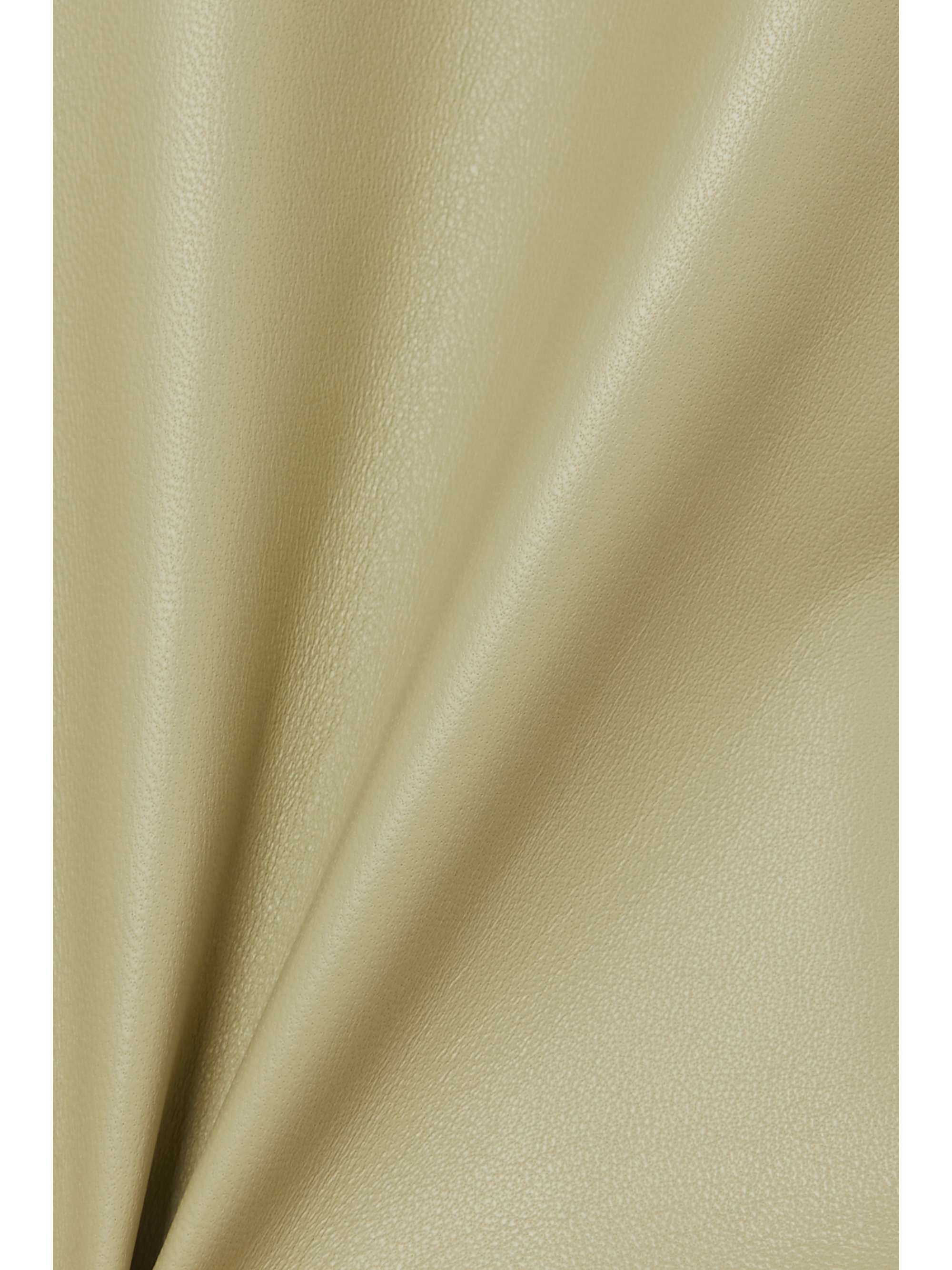 BOTTEGA VENETA Leather straight-leg pants