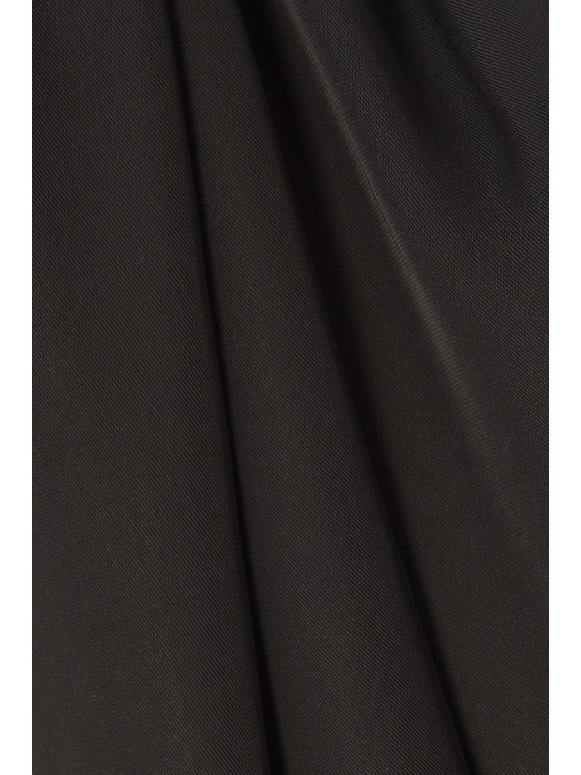 BOTTEGA VENETA Draped silk-chiffon and twill dress