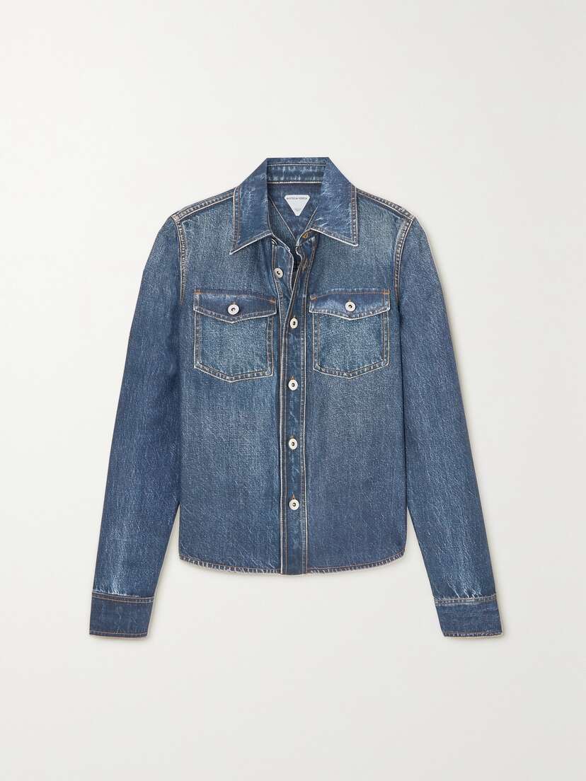 Bottega Veneta Printed Satin Shirt