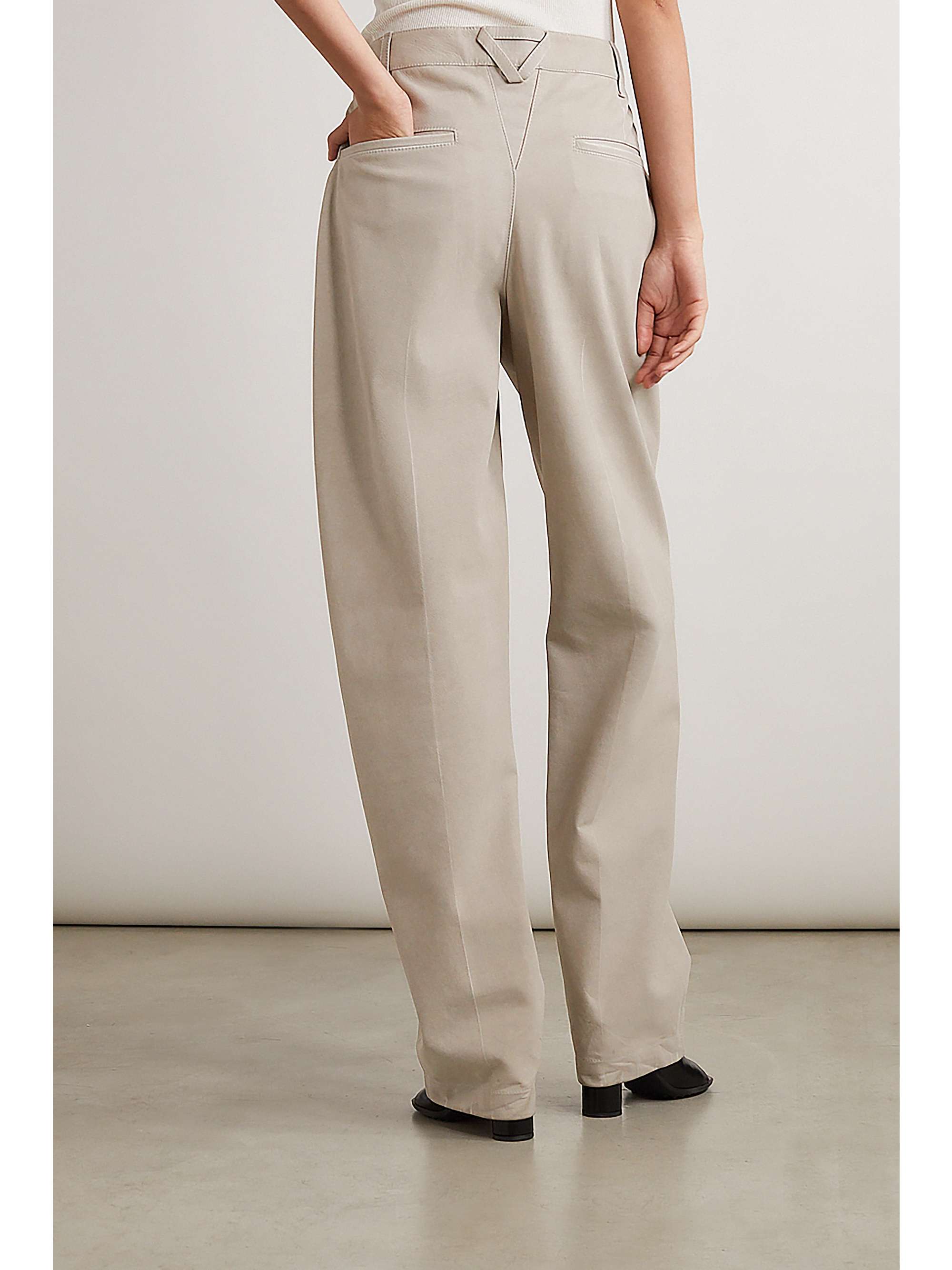 BOTTEGA VENETA Cotton straight-leg pants