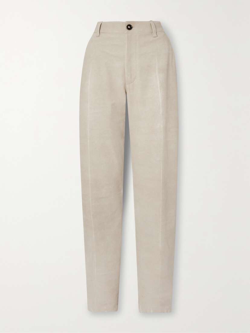 Bottega Veneta Cotton Straight-leg Pants