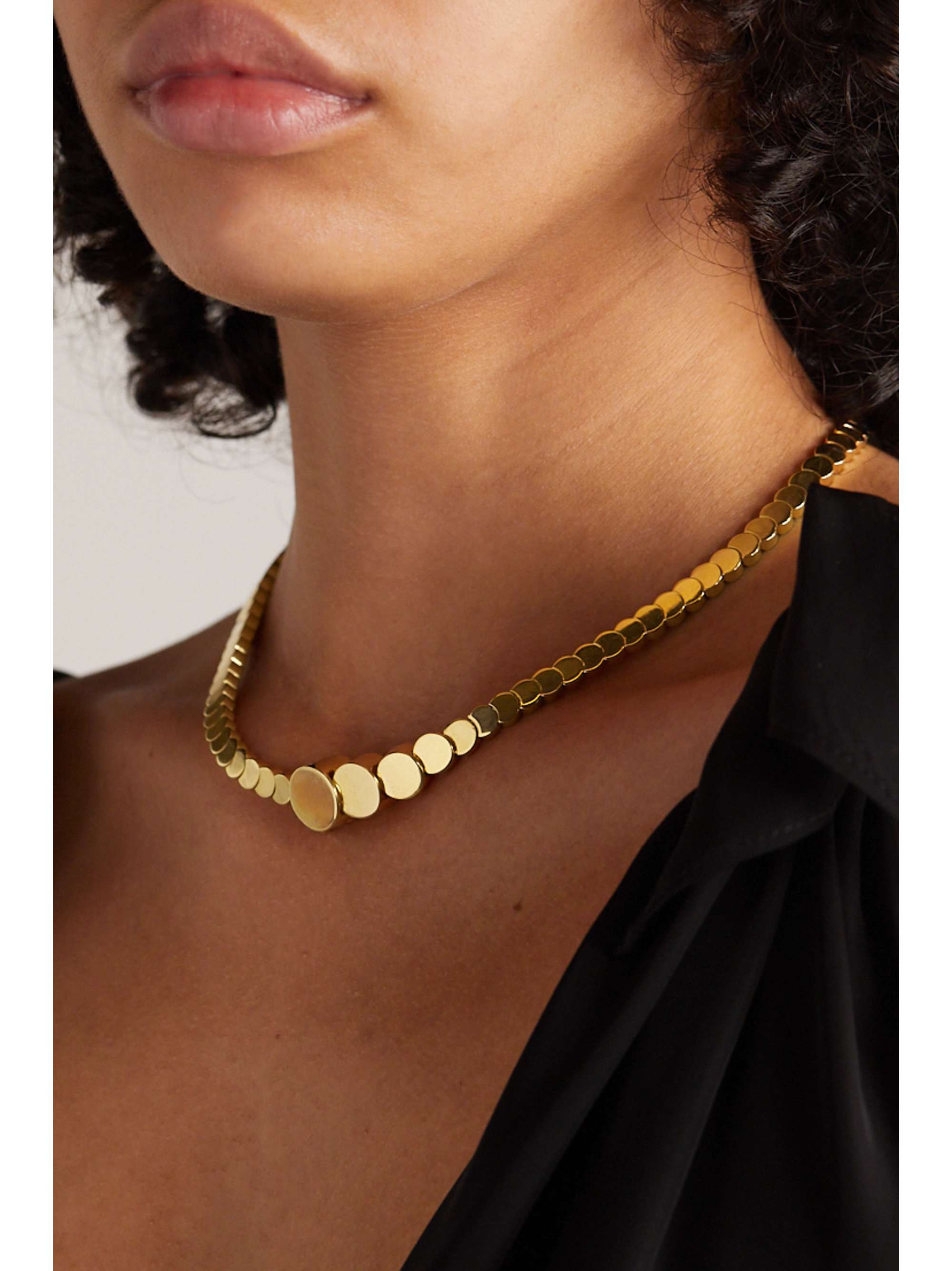BOTTEGA VENETA Gold-tone necklace