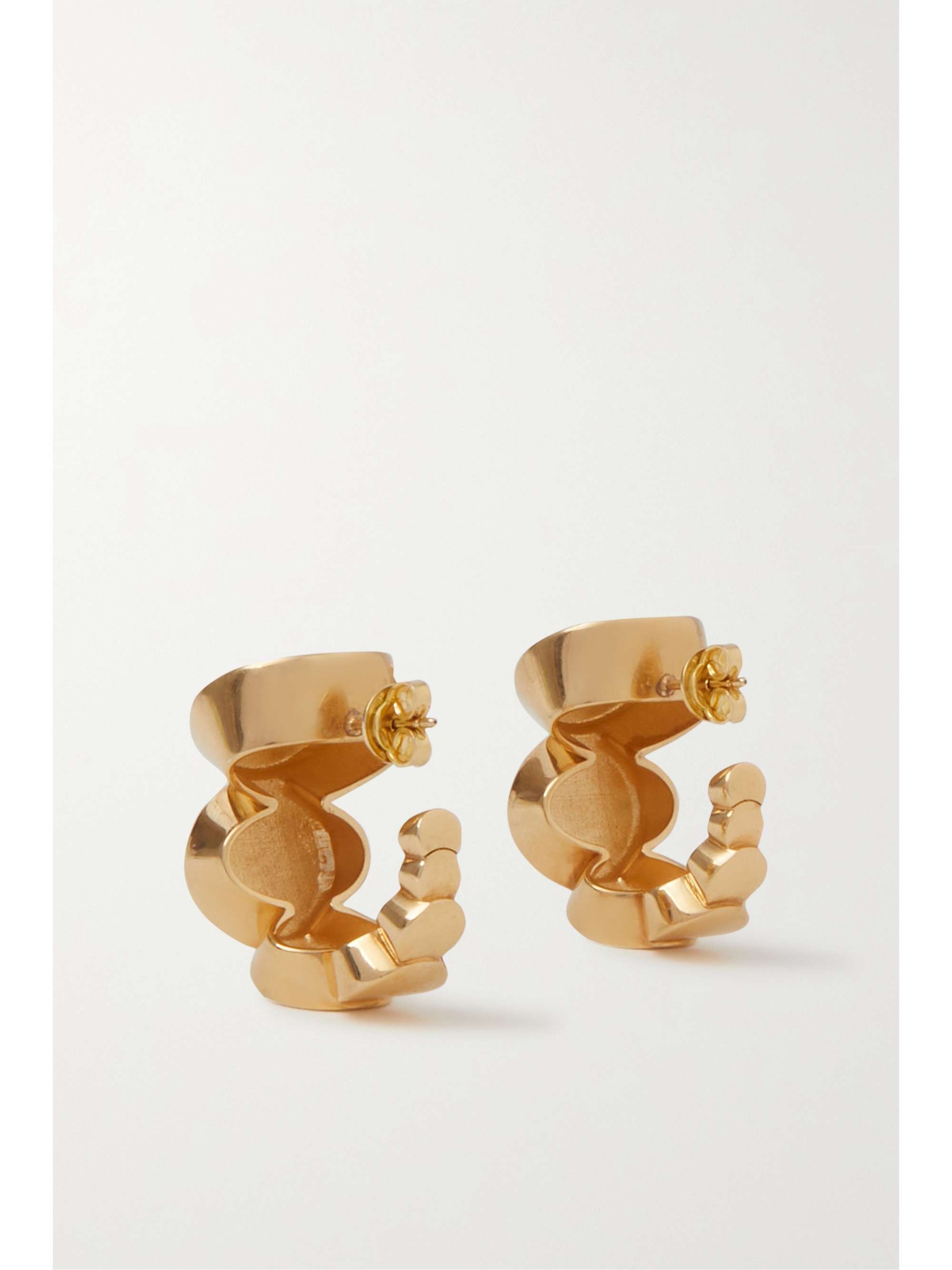 BOTTEGA VENETA Gold-tone earrings