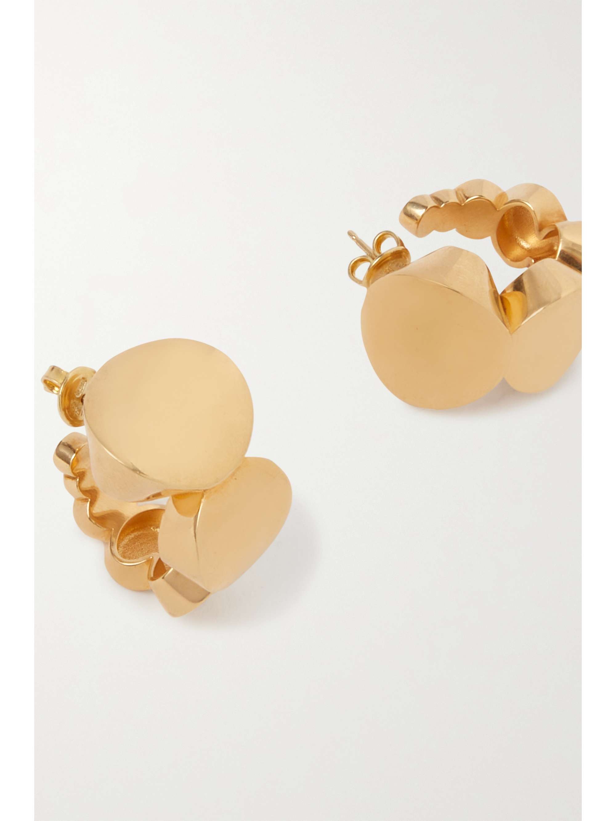 BOTTEGA VENETA Gold-tone earrings