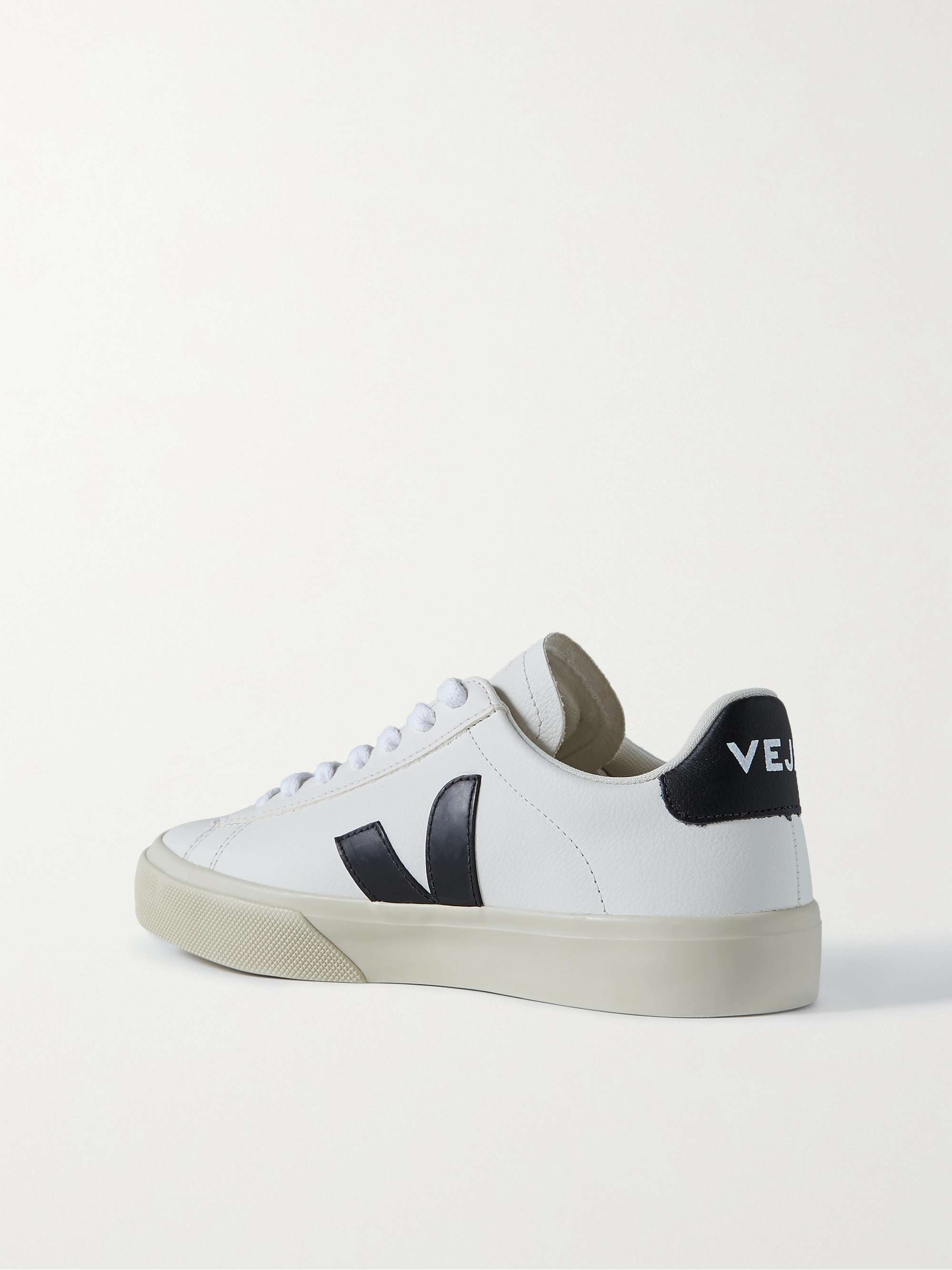 VEJA Campo leather sneakers NETAPORTER