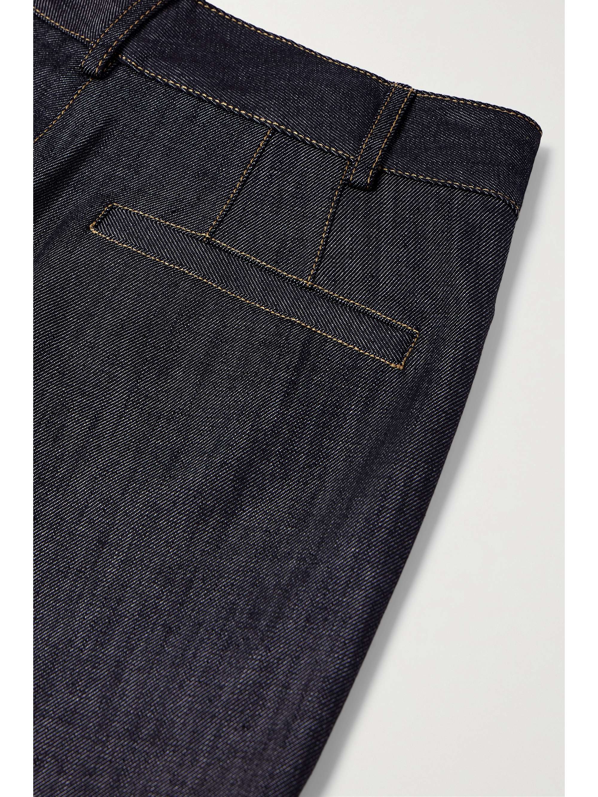 ADAM LIPPES Deeda high-rise straight-leg jeans | NET-A-PORTER