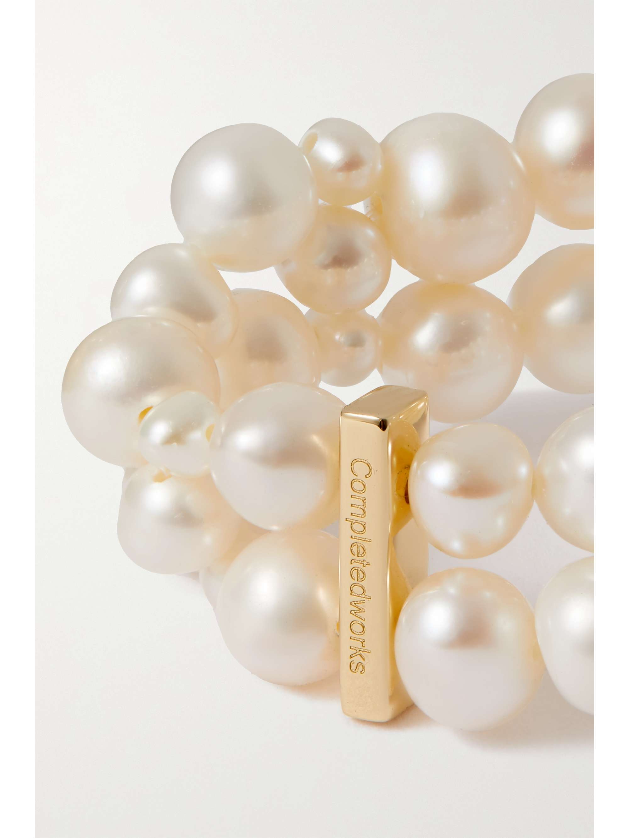 COMPLETEDWORKS Recycled gold vermeil pearl ring
