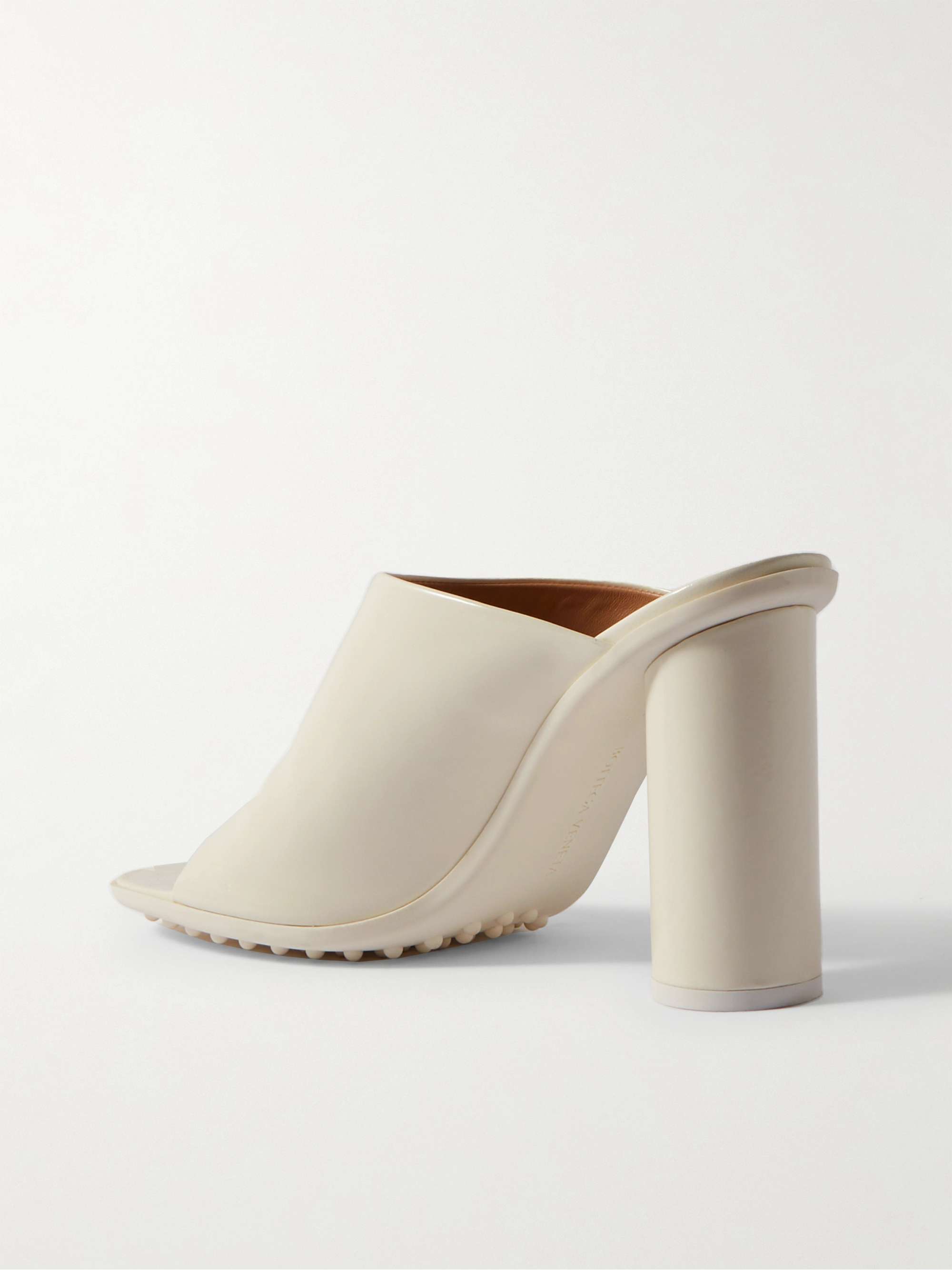 BOTTEGA VENETA Atomic patent-leather mules