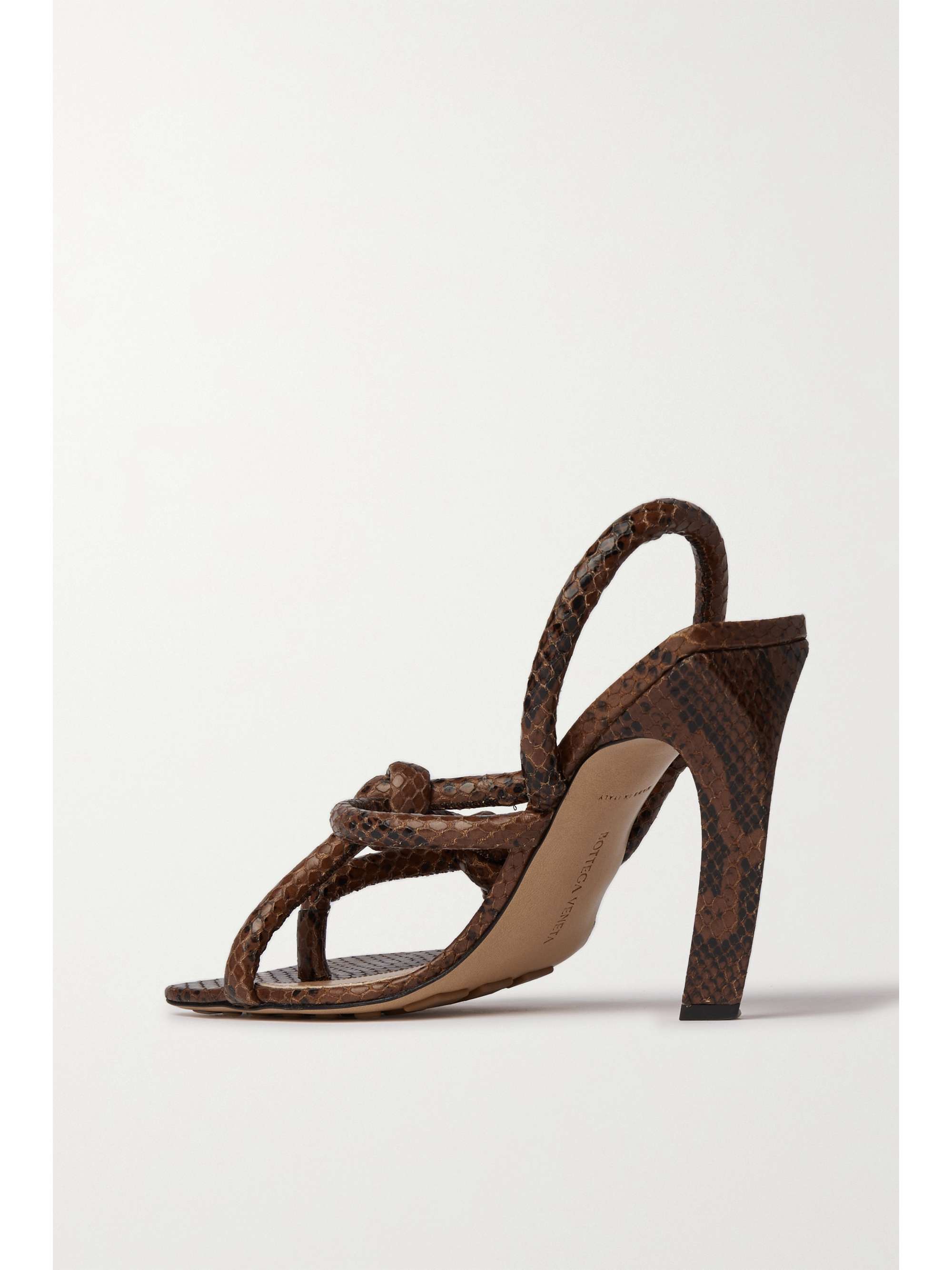 BOTTEGA VENETA Jimbo rubber slingback sandals