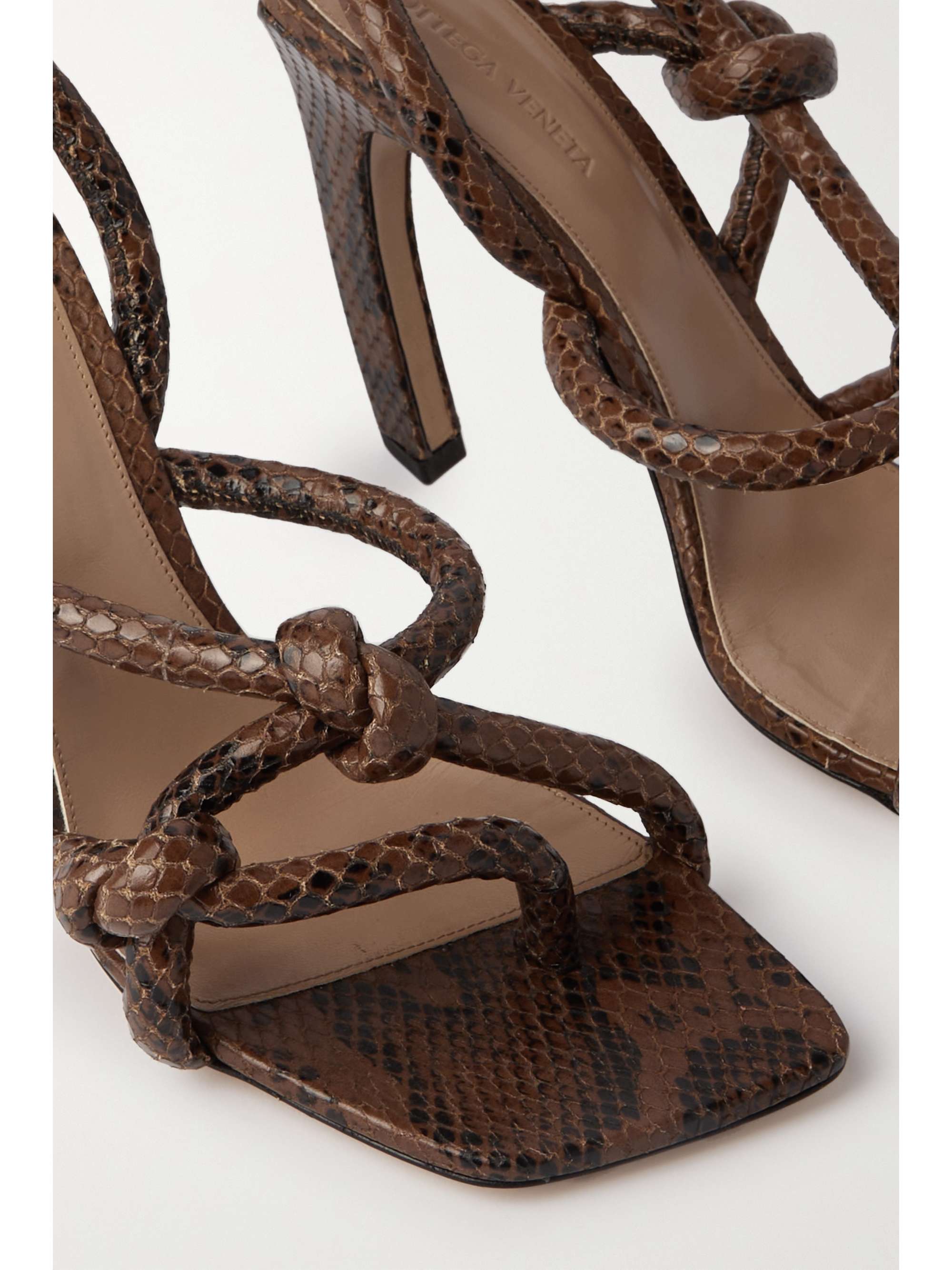 BOTTEGA VENETA Jimbo rubber slingback sandals