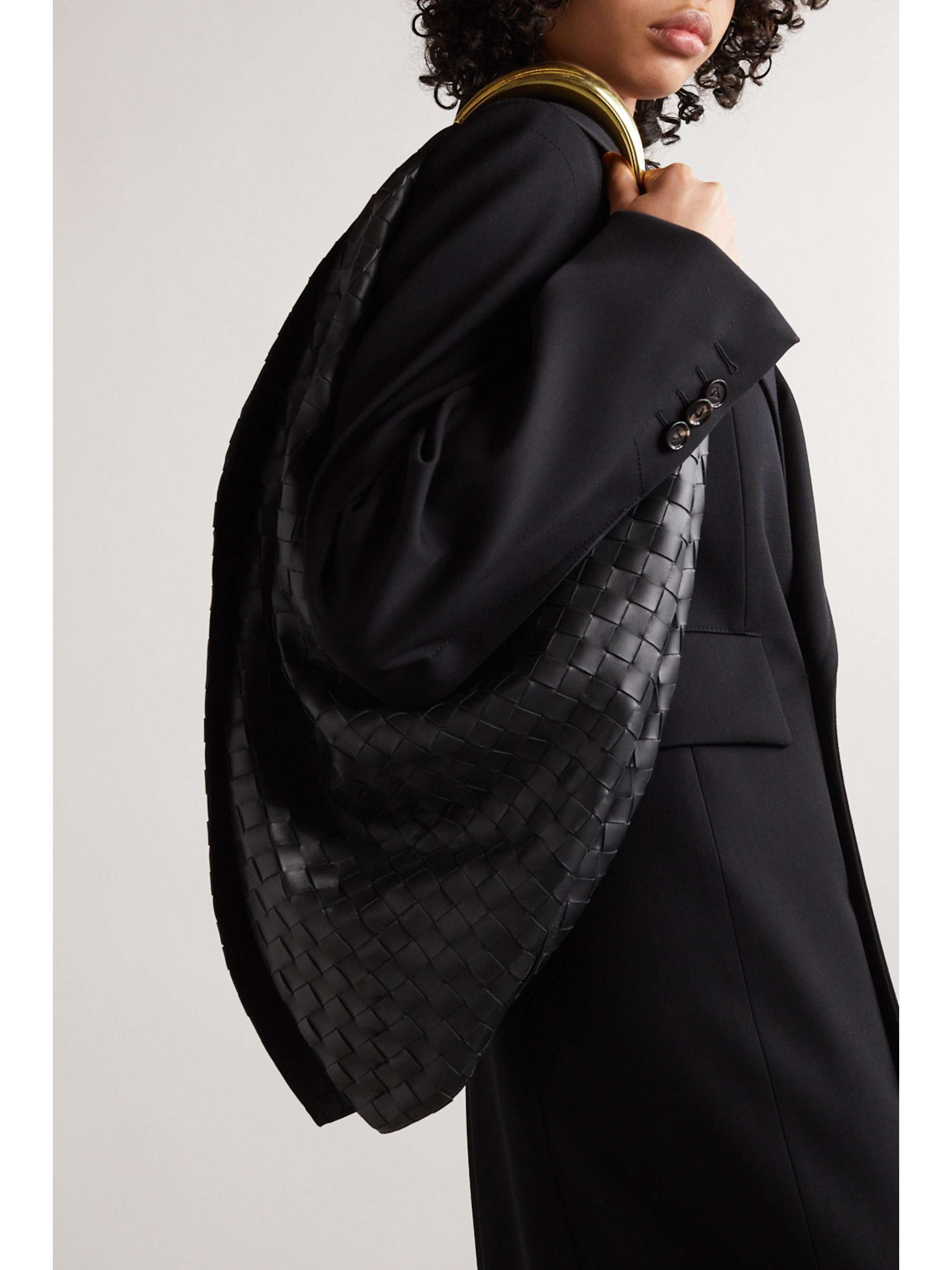 BOTTEGA VENETA Intrecciato leather shoulder bag