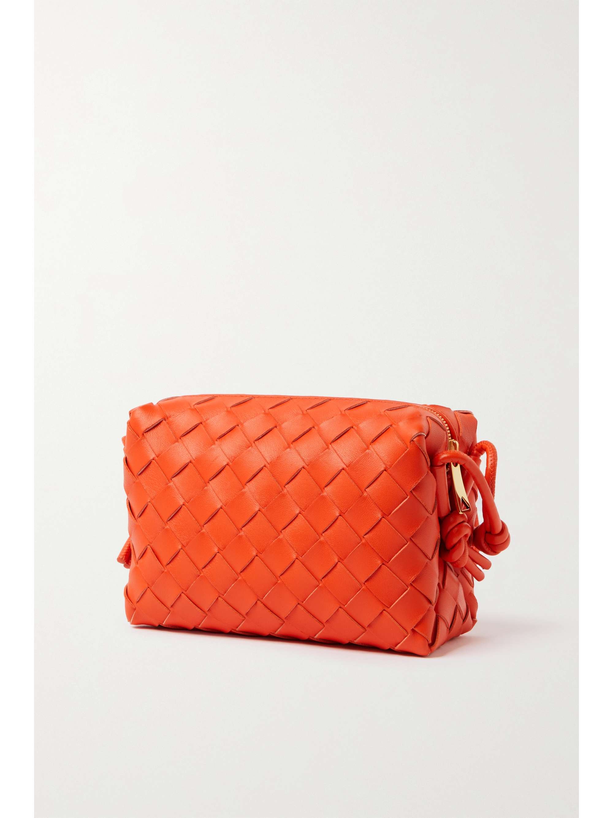BOTTEGA VENETA Loop mini intrecciato leather shoulder bag