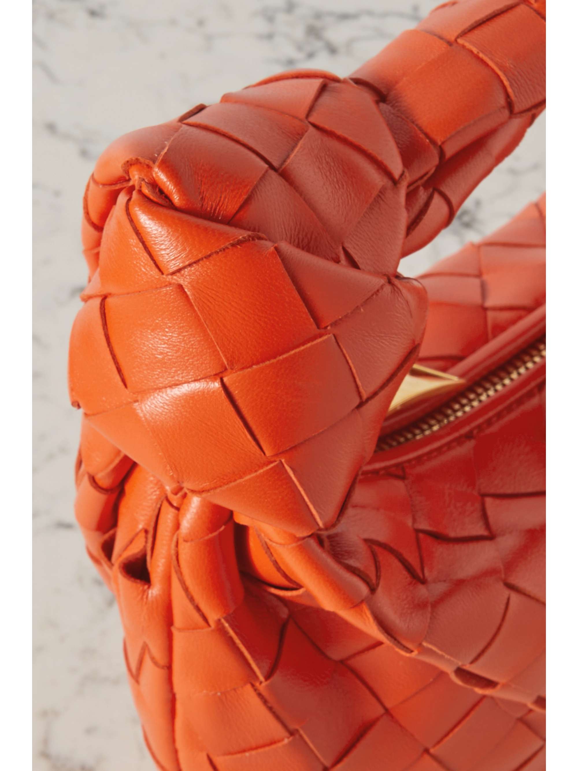 BOTTEGA VENETA Jodie mini knotted intrecciato leather tote