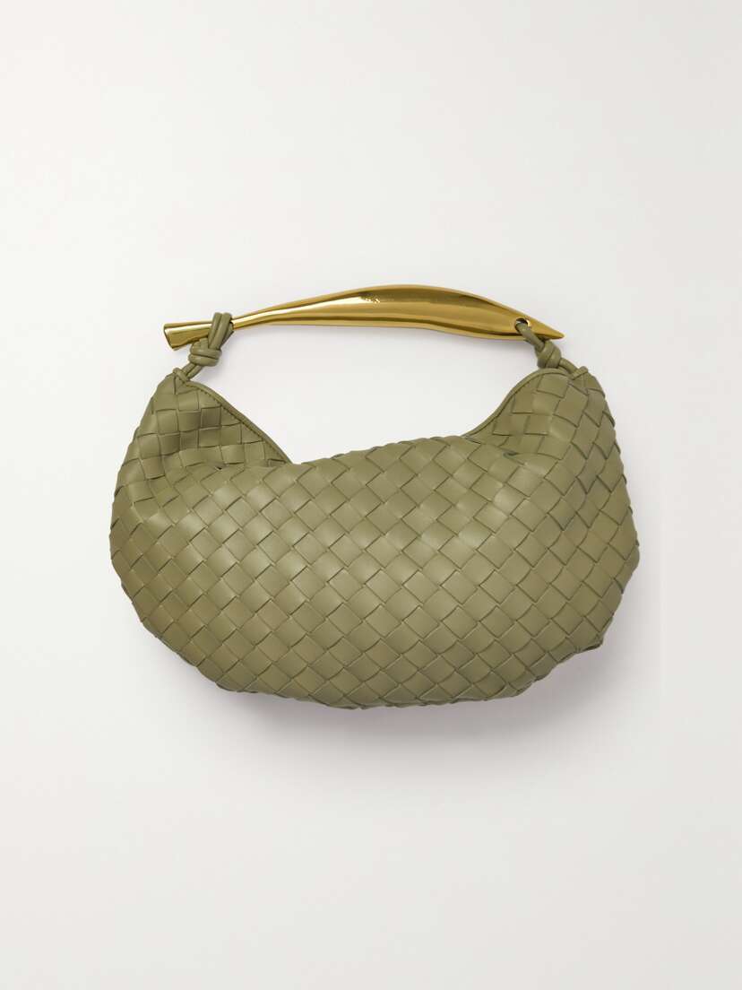 Bottega Veneta Sardine Small Intrecciato Leather Tote
