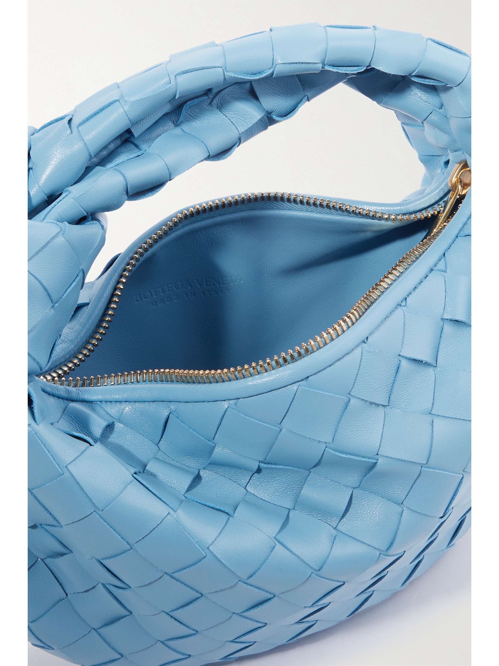 BOTTEGA VENETA Jodie mini knotted intrecciato leather tote