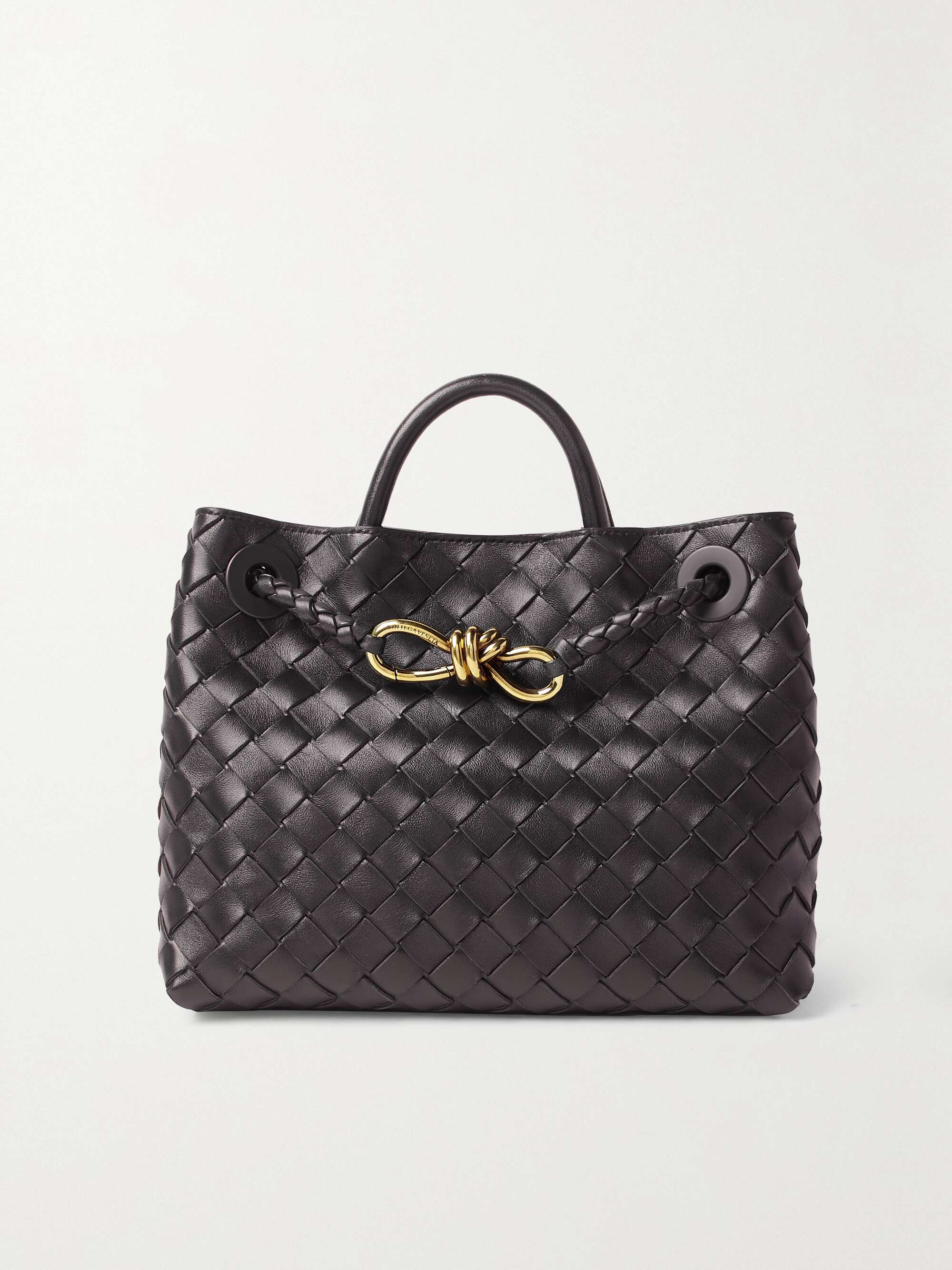 BOTTEGA VENETA Andiamo small intrecciato leather tote | NET-A-PORTER