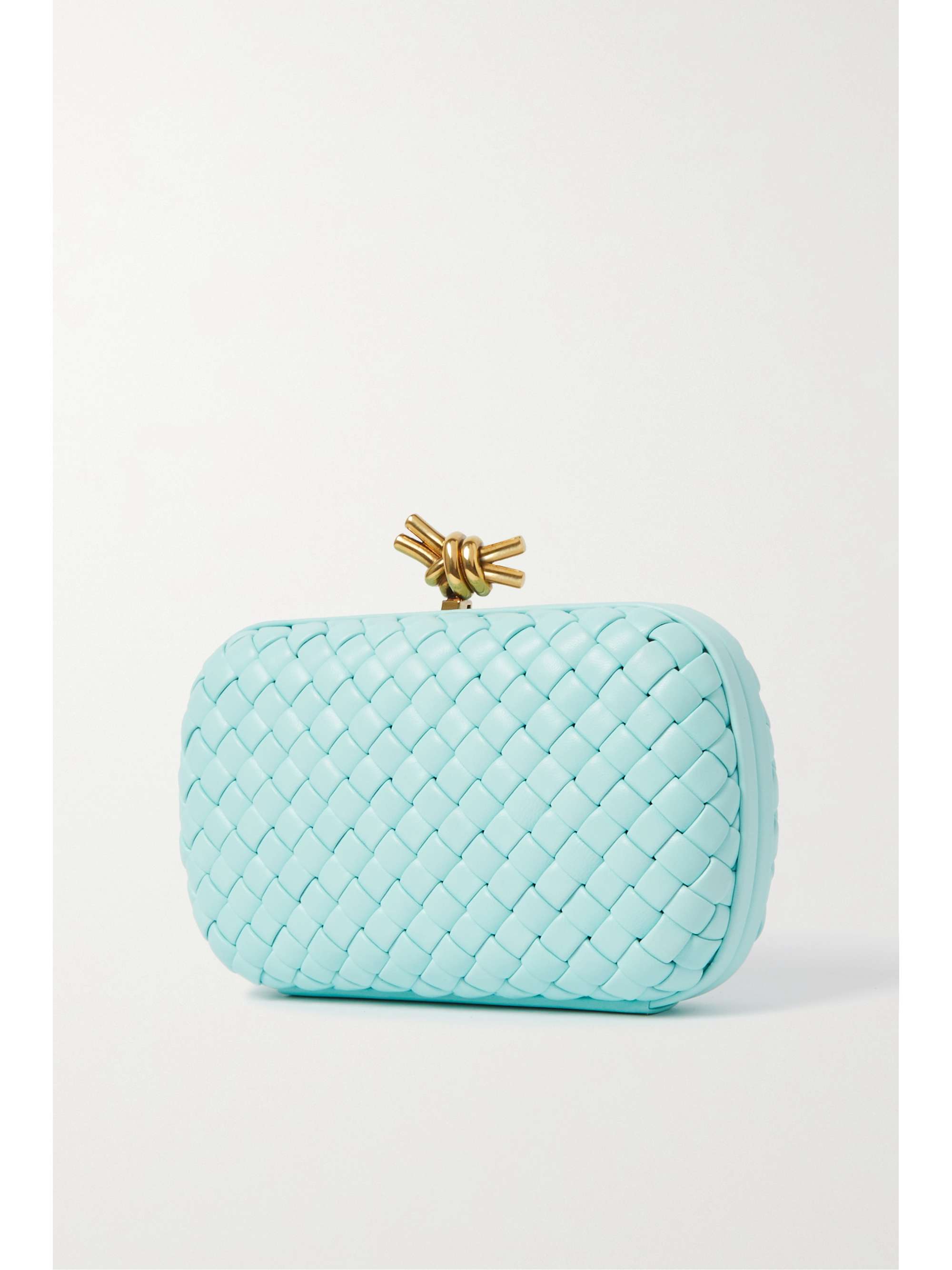 BOTTEGA VENETA Padded intrecciato leather clutch