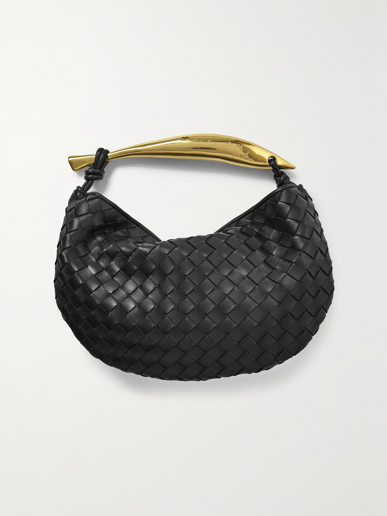 Bottega Veneta - Sardine Intrecciato Leather Tote - Black