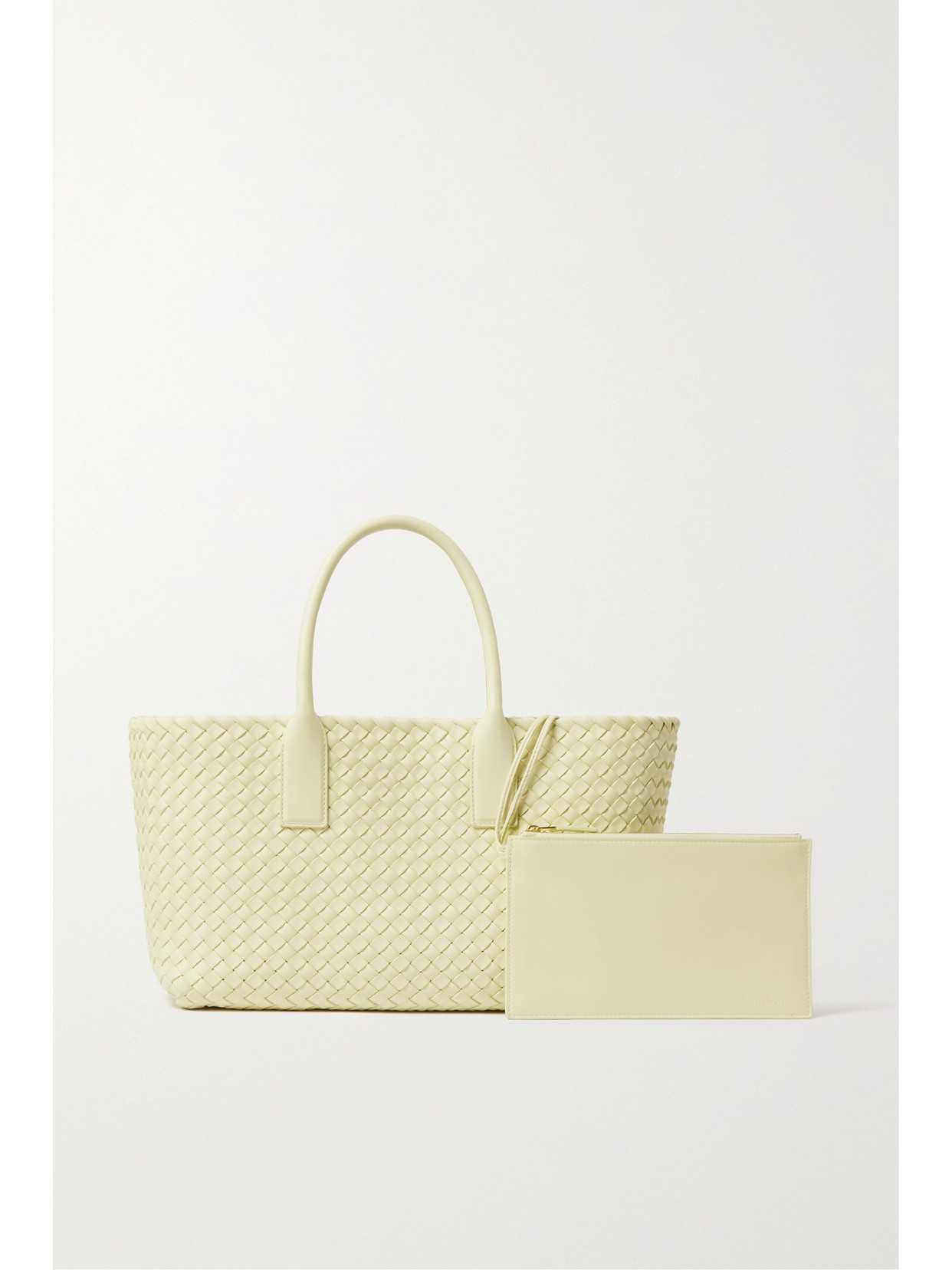 Cabat Small Intrecciato Leather Tote