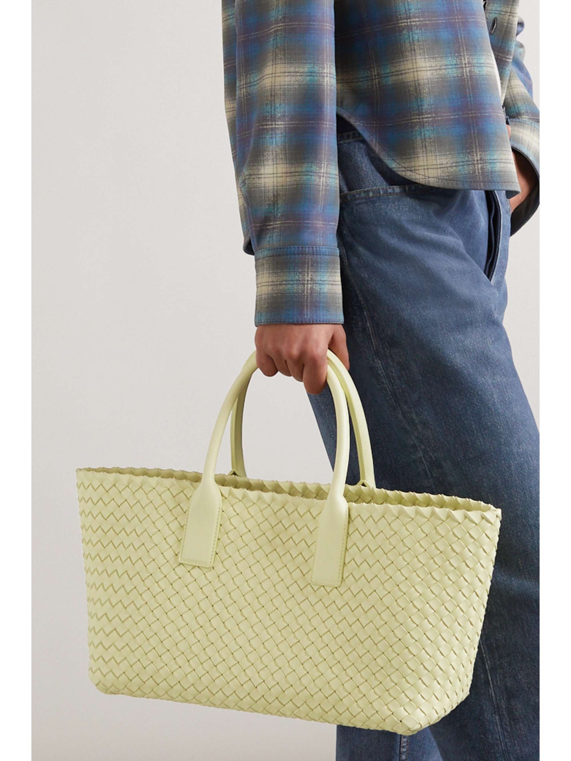 BOTTEGA VENETA Cabat intrecciato leather tote