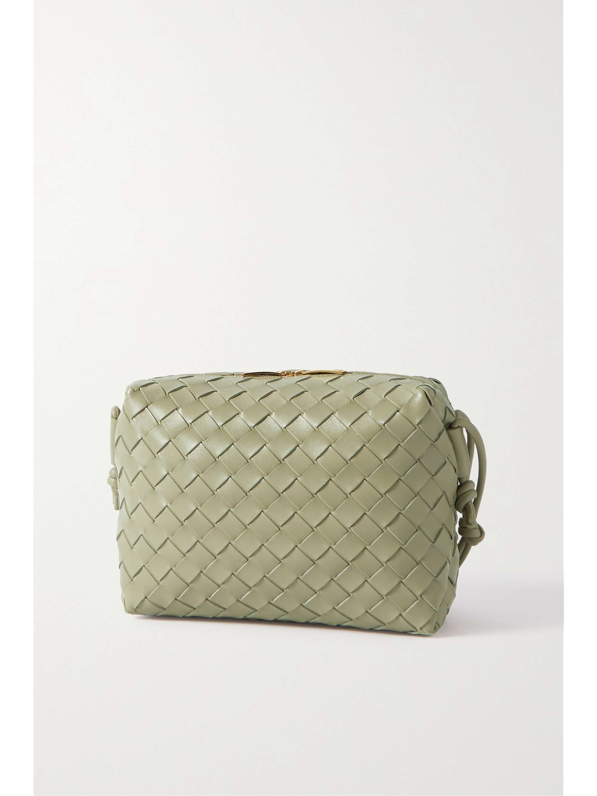 BOTTEGA VENETA Loop mini intrecciato leather shoulder bag
